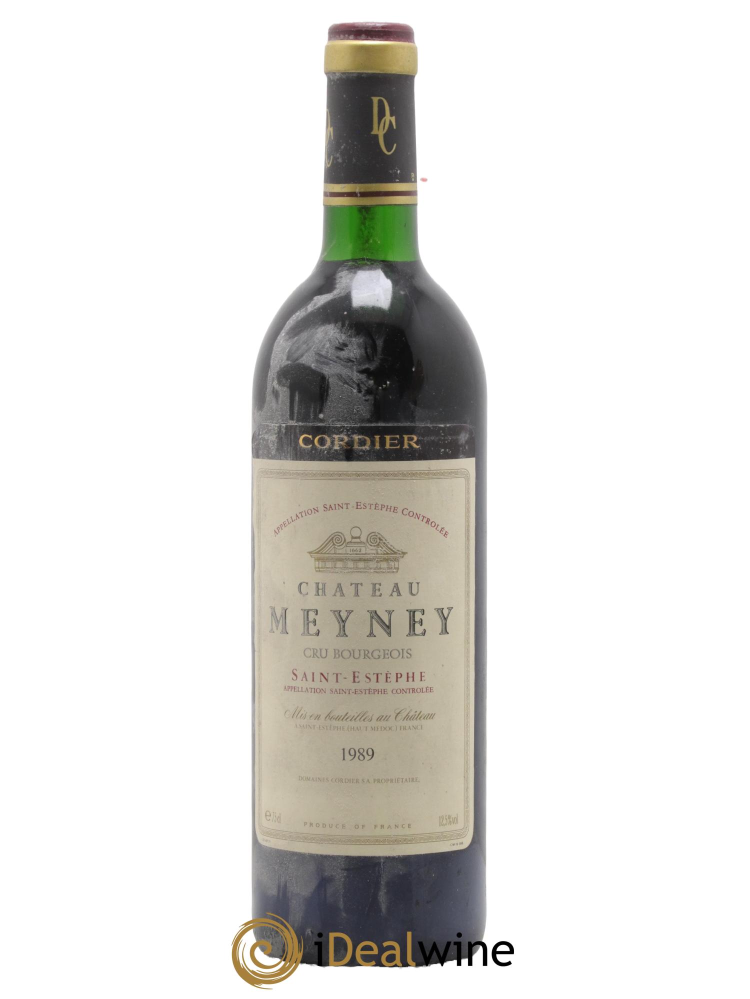 Château Meyney 1989 - Lot de 1 bouteille - 0