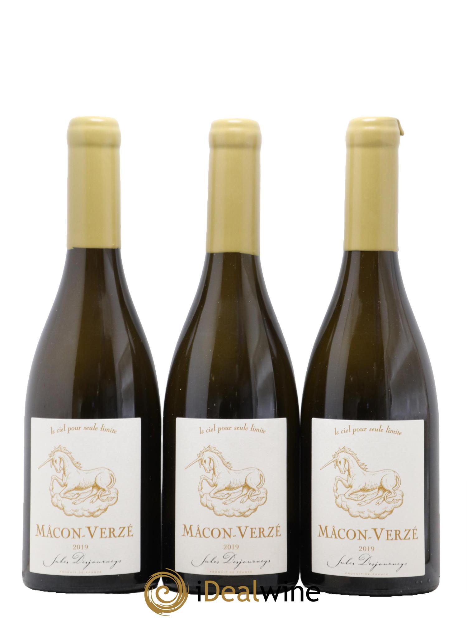 Mâcon-Verzé Jules Desjourneys 2019 - Lot de 3 bouteilles - 0