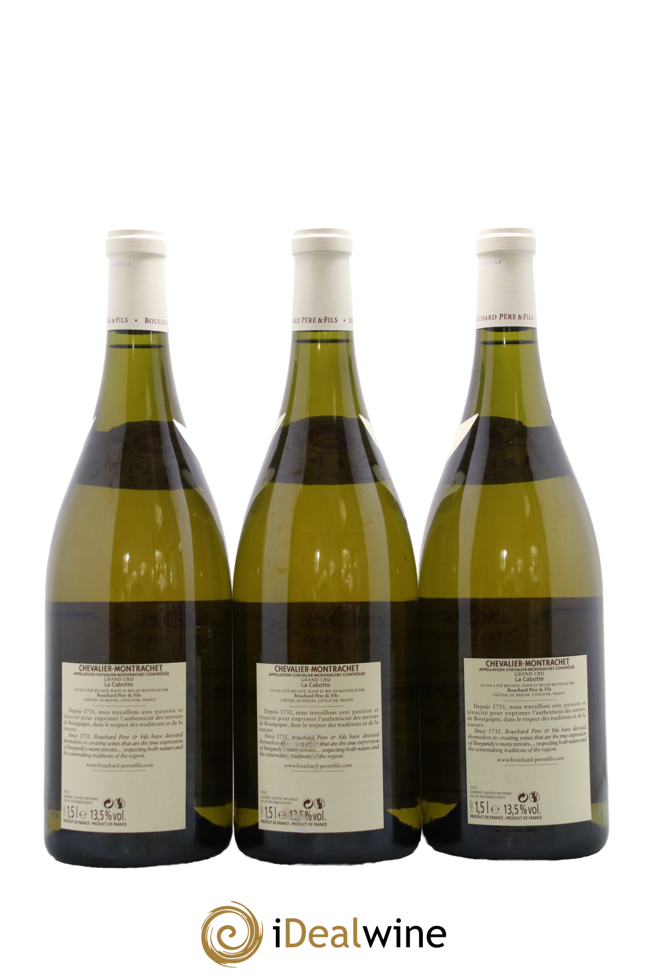 Chevalier-Montrachet Grand Cru La Cabotte Bouchard Père & Fils 2012 - Lot de 6 magnums - 4