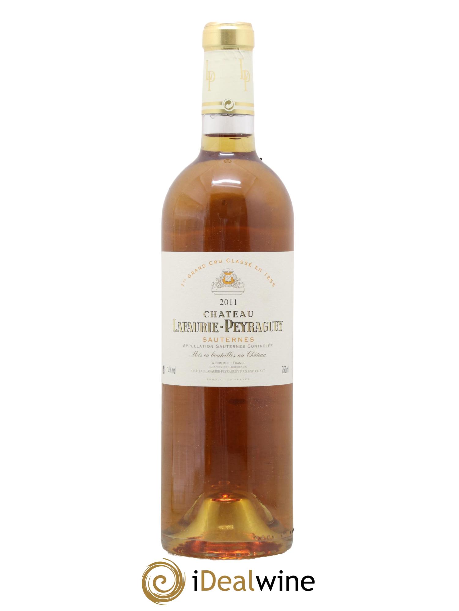 Château Lafaurie-Peyraguey 1er Grand Cru Classé 2011 - Lotto di 1 bottiglia - 0