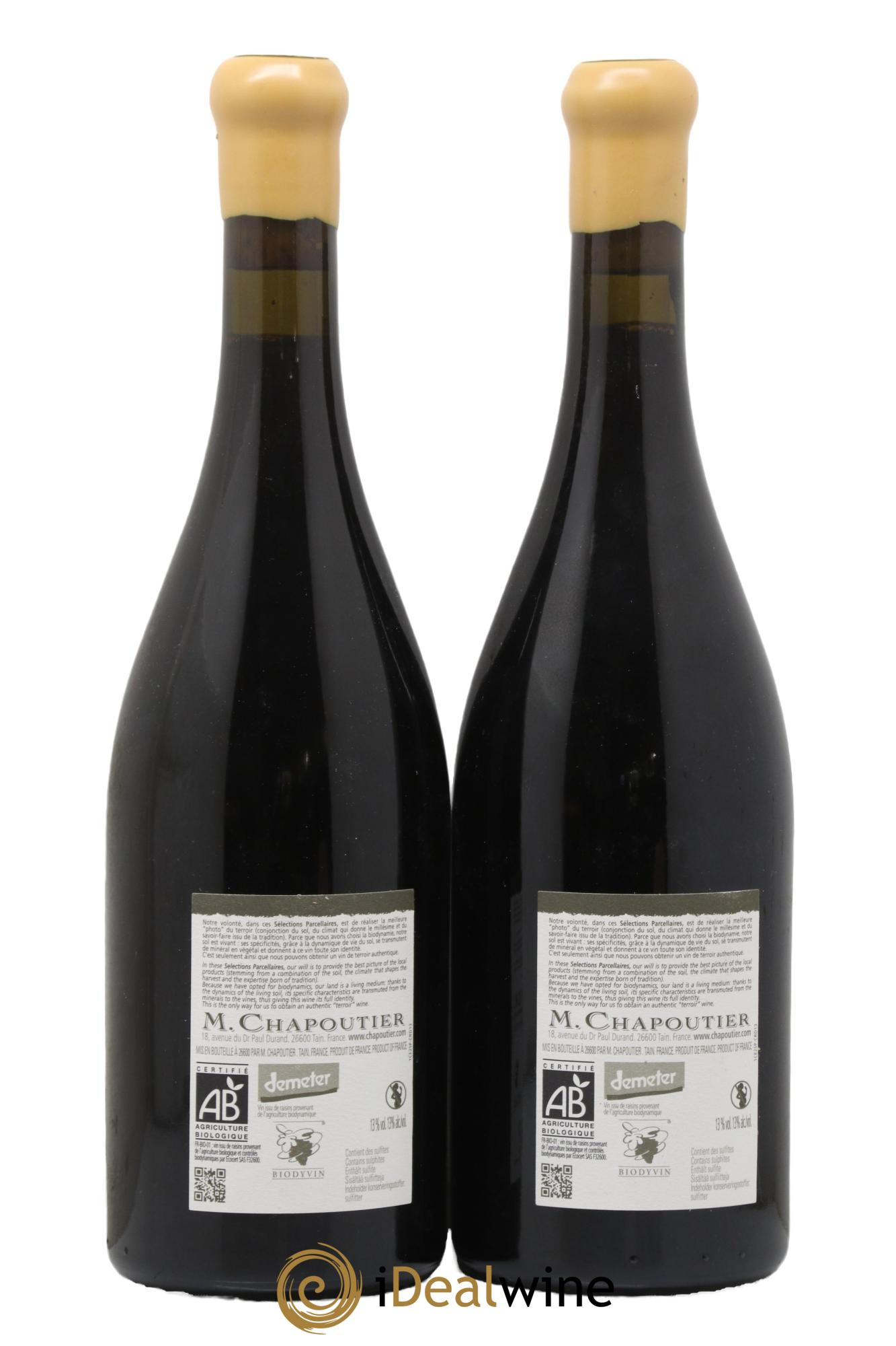 Hermitage Ermitage l'Ermite Chapoutier 2010 - Lot de 2 bouteilles - 1