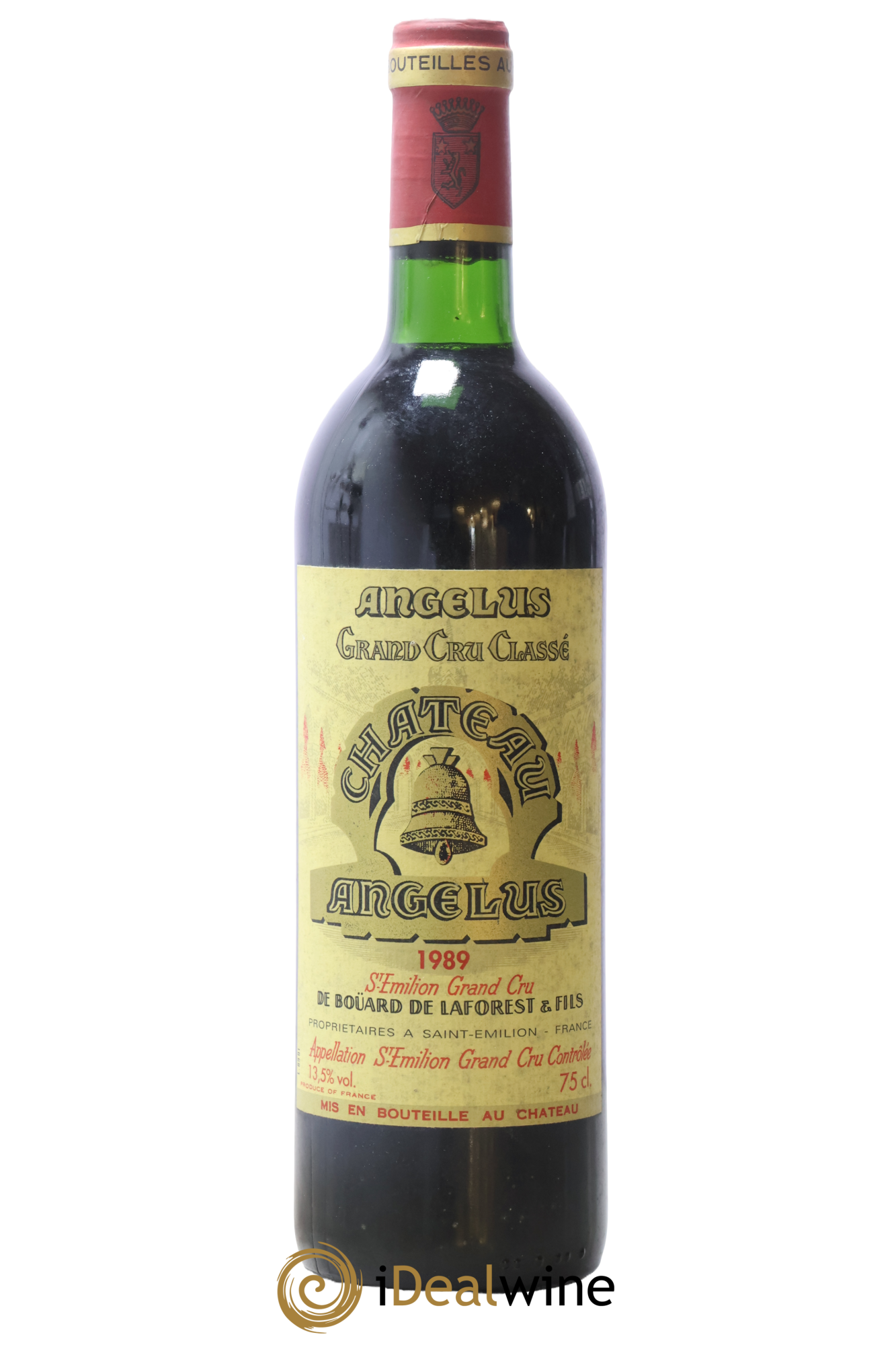 Château Angélus 1er Grand Cru Classé A 1989 - Lot of 1 bottle - 0