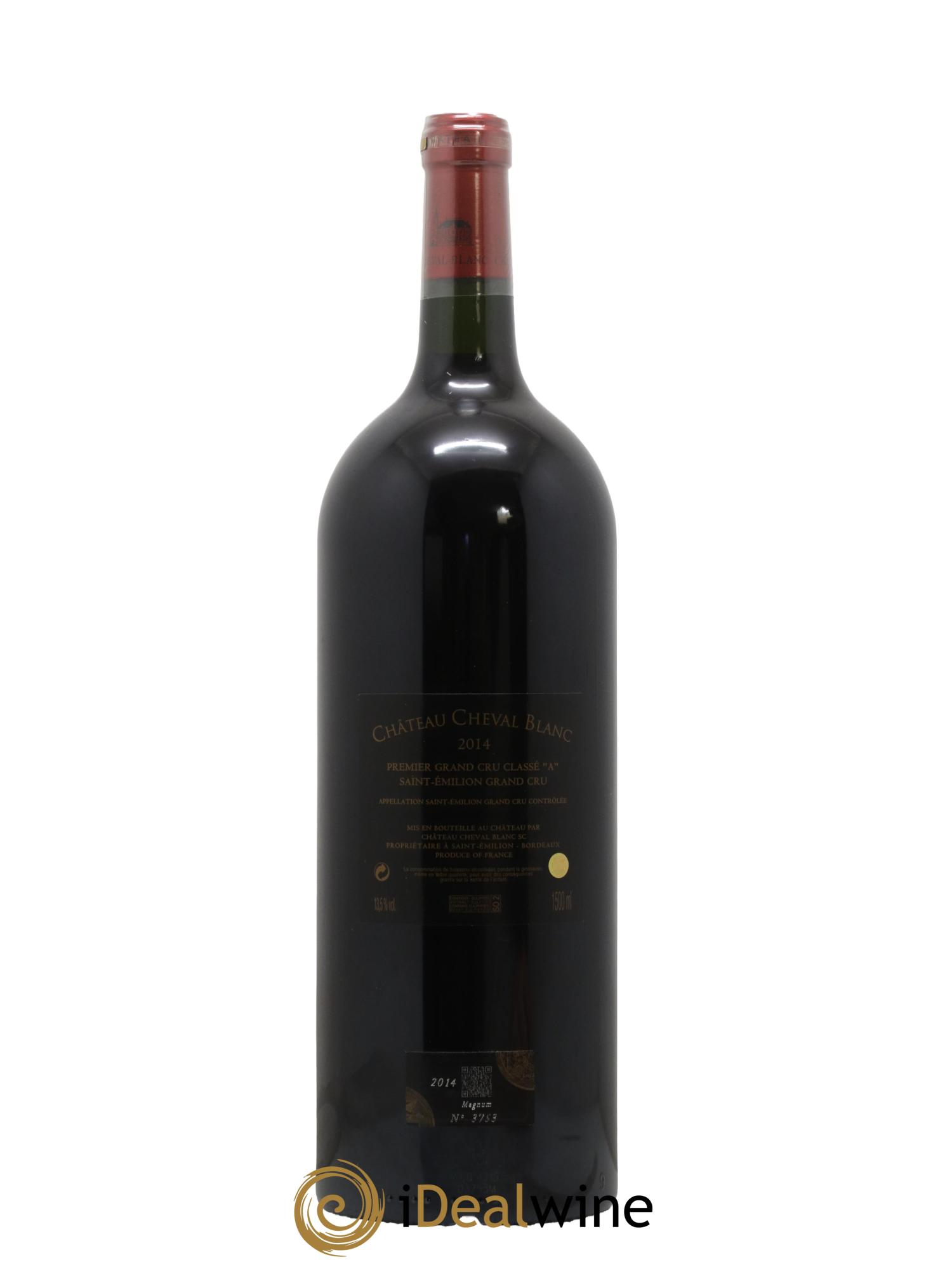 Château Cheval Blanc 1er Grand Cru Classé A 2014 - Lot de 1 magnum - 2