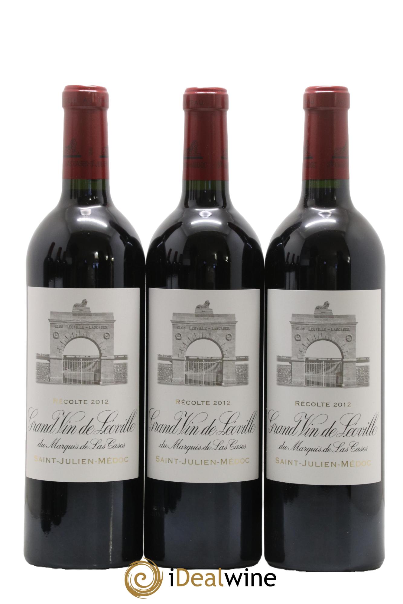 Château Léoville Las Cases 2ème Grand Cru Classé 2012 - Lot of 12 bottles - 3