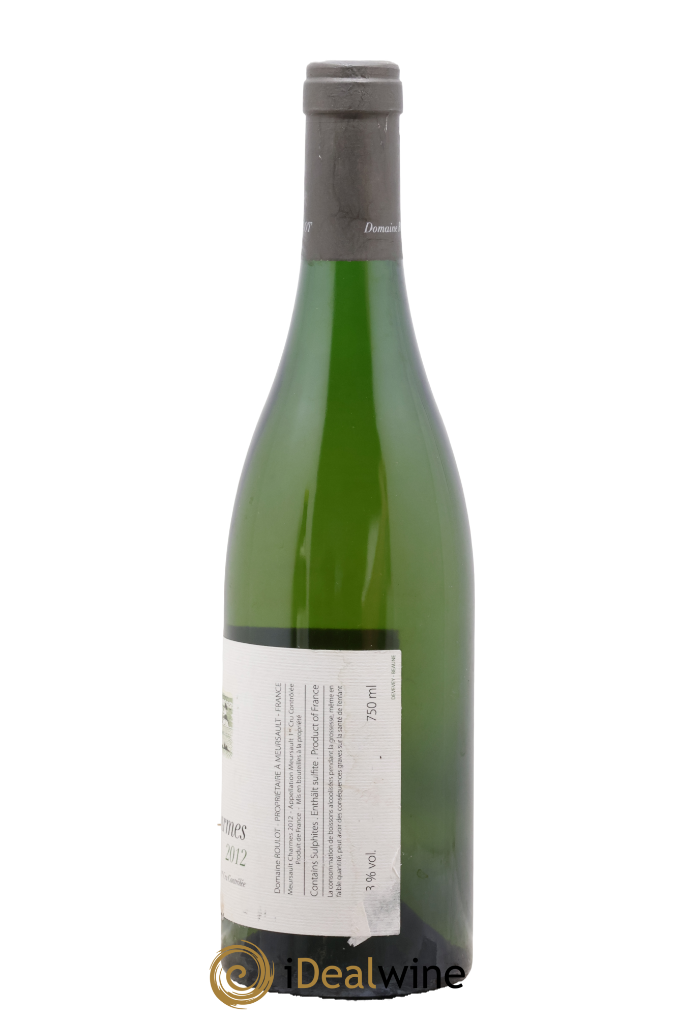 Meursault 1er Cru Charmes Roulot (Domaine) 2012 - Lot de 1 bouteille - 1