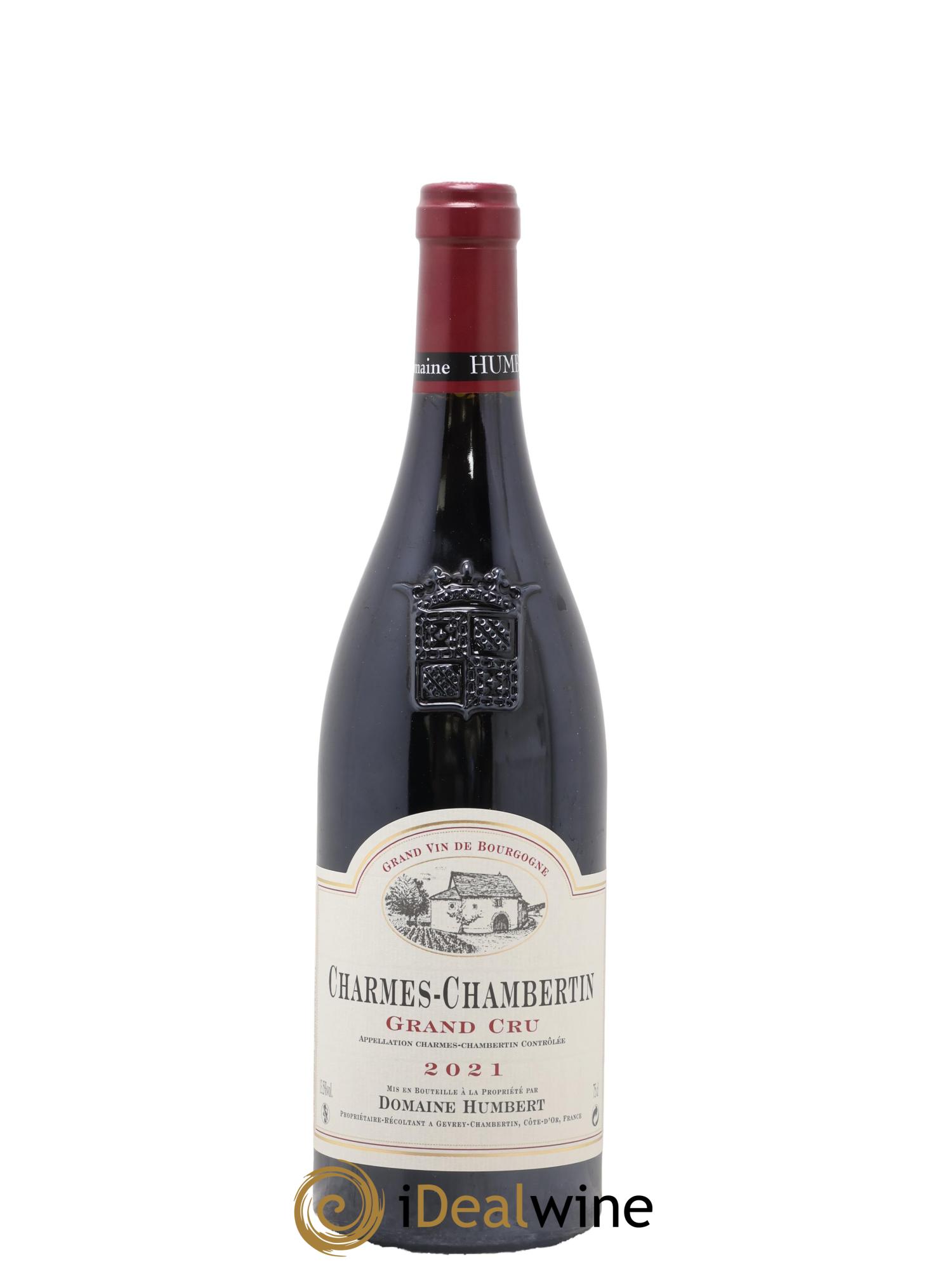 Charmes-Chambertin Grand Cru Humbert (Domaine) 2021 - Lot de 1 bouteille - 0