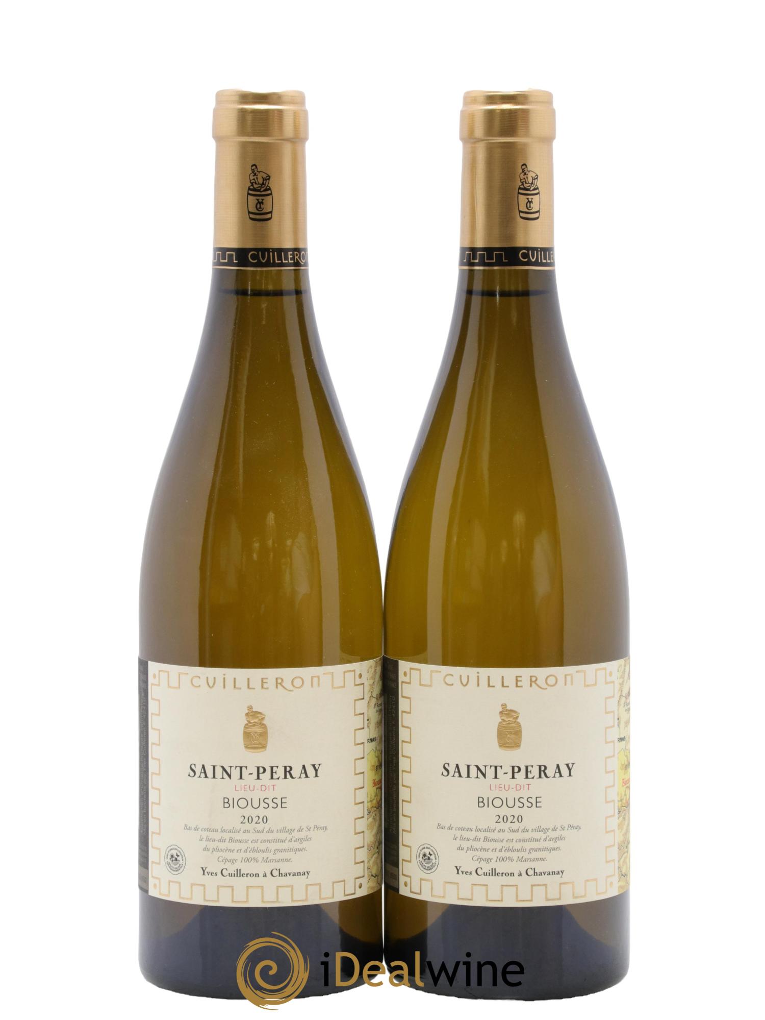 Saint-Péray Biousse Yves Cuilleron (Domaine) 2020 - Lot of 2 bottles - 0