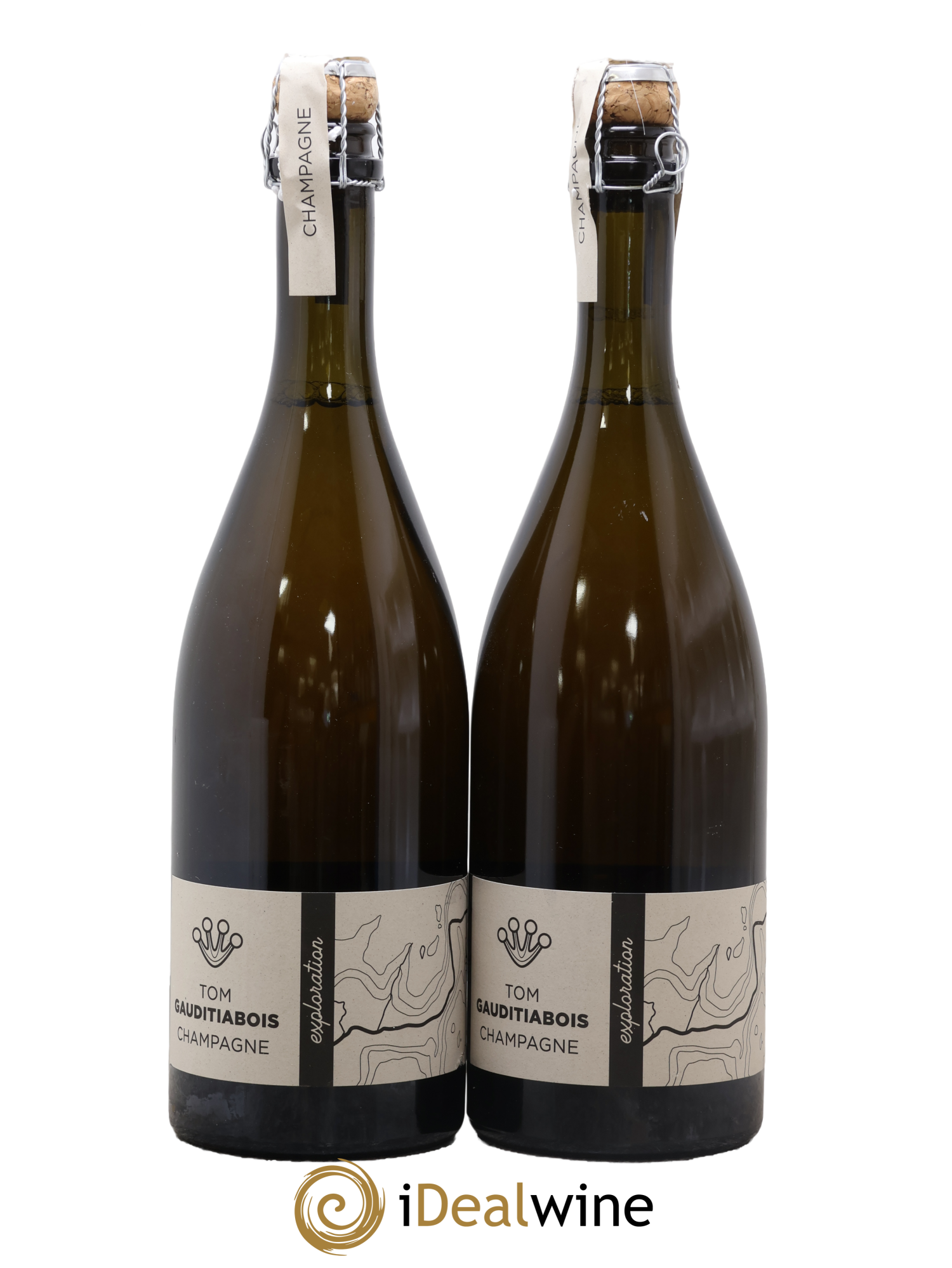 Brut Nature Exploration 08 Maison Tom Gauditiabois 2020 - Lot of 2 bottles - 0
