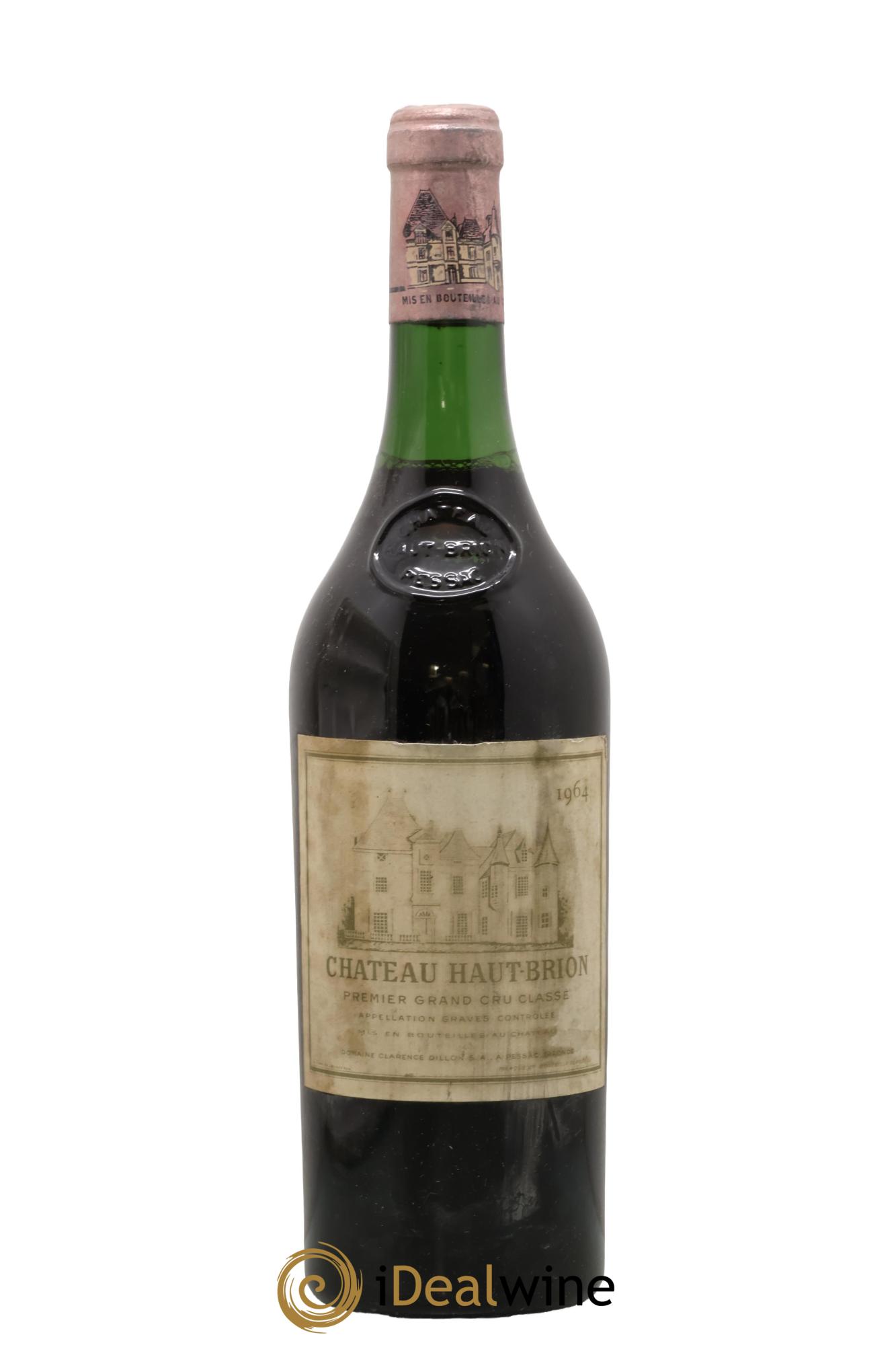 Château Haut Brion 1er Grand Cru Classé 1964 - Lote de 1 botella - 0
