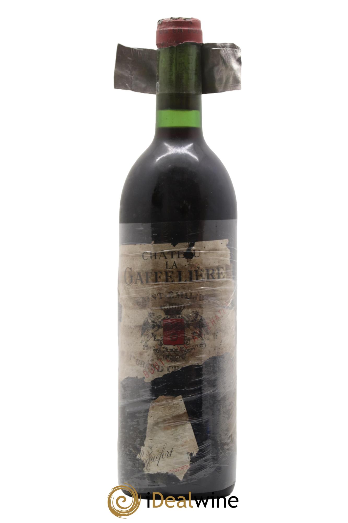 Château la Gaffelière 1er Grand Cru Classé B 1979 - Lot de 1 bouteille - 1