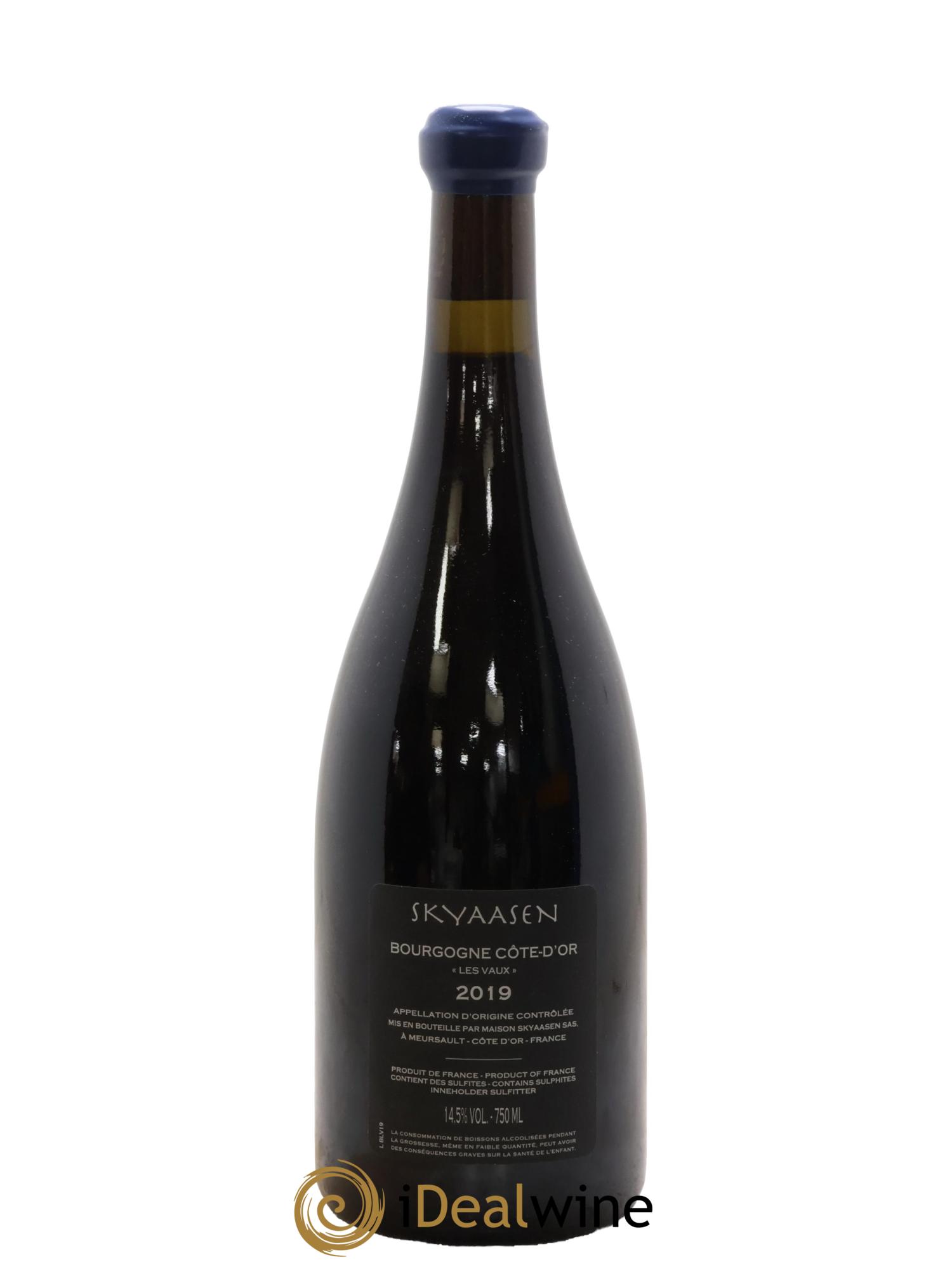 Bourgogne Côte-d'Or Les Vaux Maison Skyaasen 2019 - Lot de 1 bouteille - 1