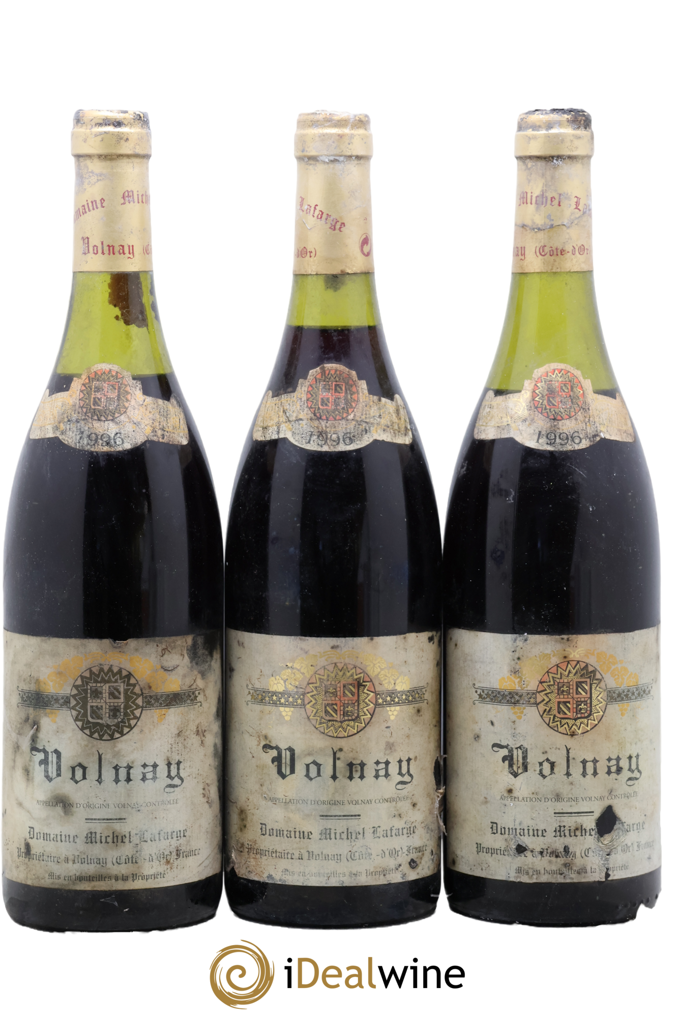Volnay Lafarge (Domaine) 1996 - Lot de 3 bouteilles - 0