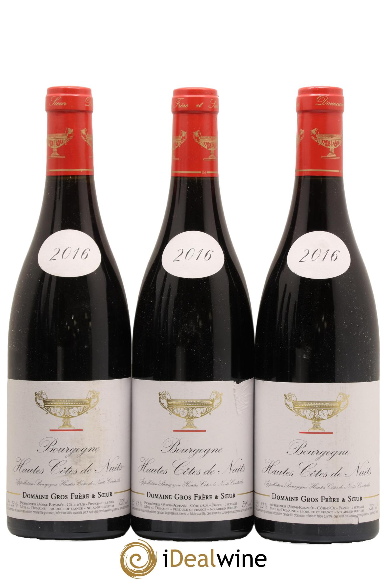 Hautes-Côtes de Nuits Gros Frère & Soeur 2016 - Lot de 3 bouteilles - 0