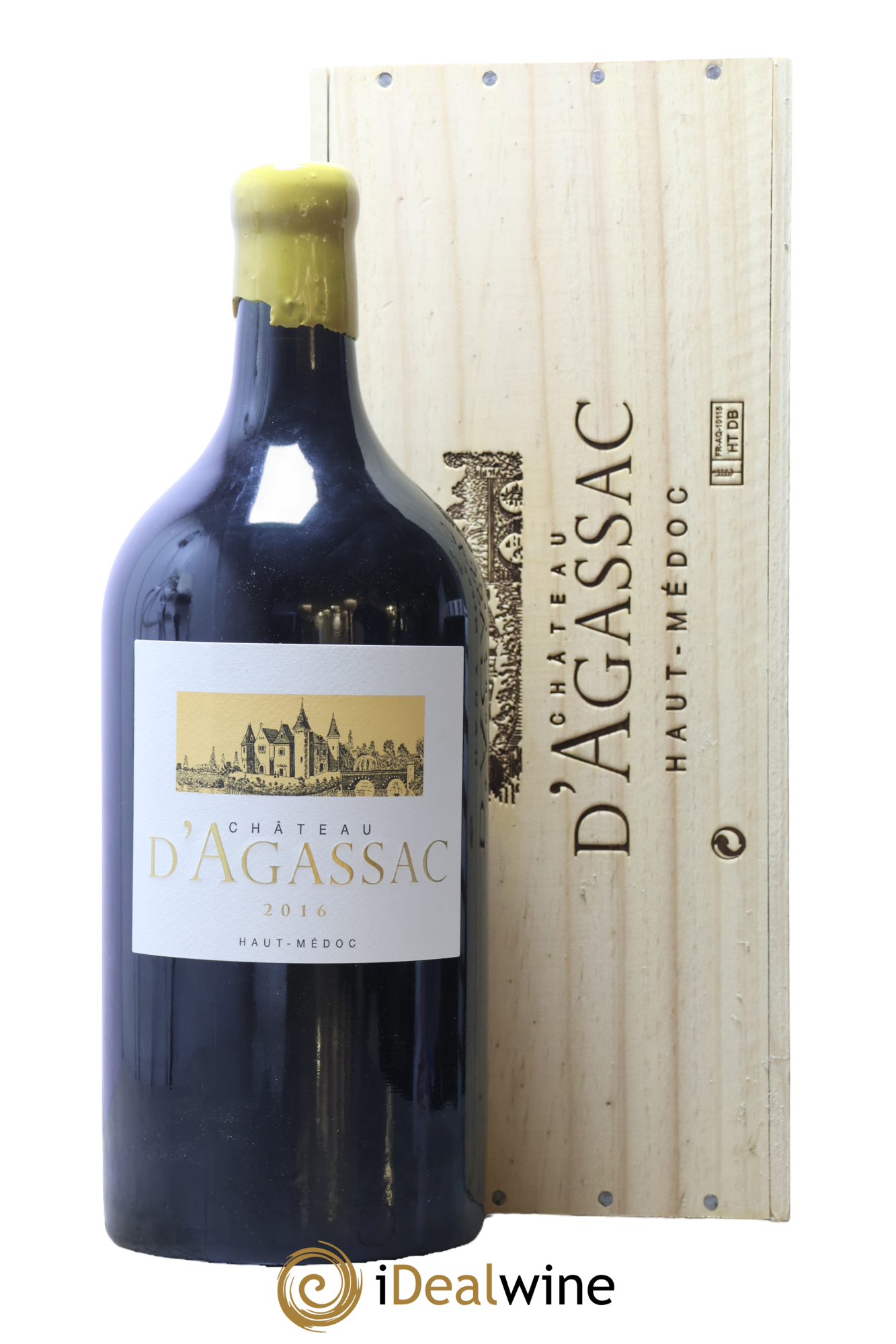 Château d' Agassac Cru Bourgeois 2016 - Lot of 1 double magnum - 0