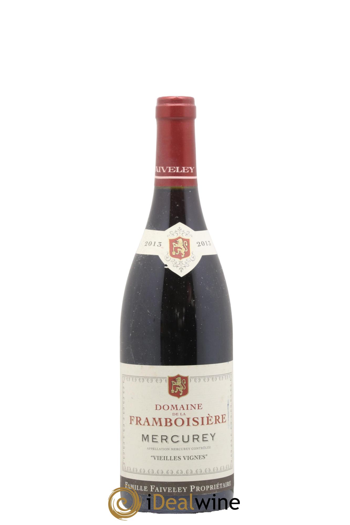 Mercurey Domaine de la Framboisière Faiveley Vieilles Vignes 2013 - Lot de 1 bouteille - 0