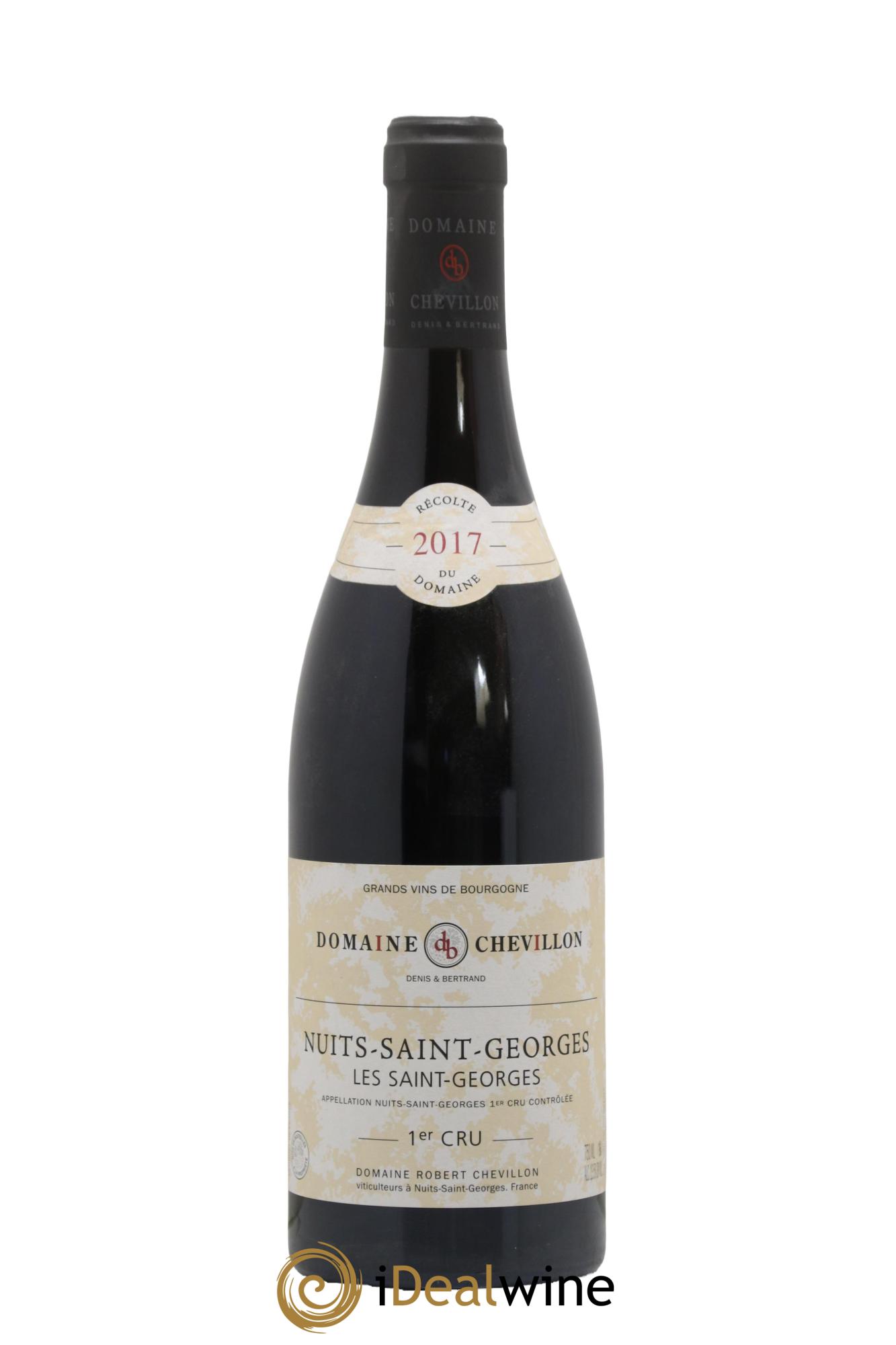 Nuits-Saint-Georges 1er Cru Les Saint Georges Robert Chevillon 2017 - Lot de 1 bouteille - 0