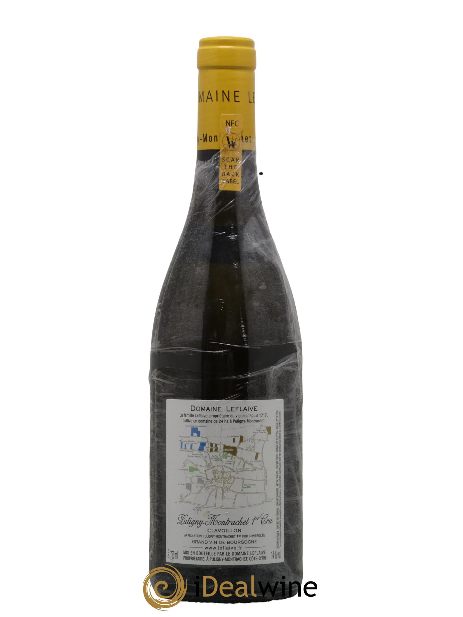 Puligny-Montrachet 1er Cru Clavoillon Leflaive (Domaine) 2019 - Lot de 1 bouteille - 1
