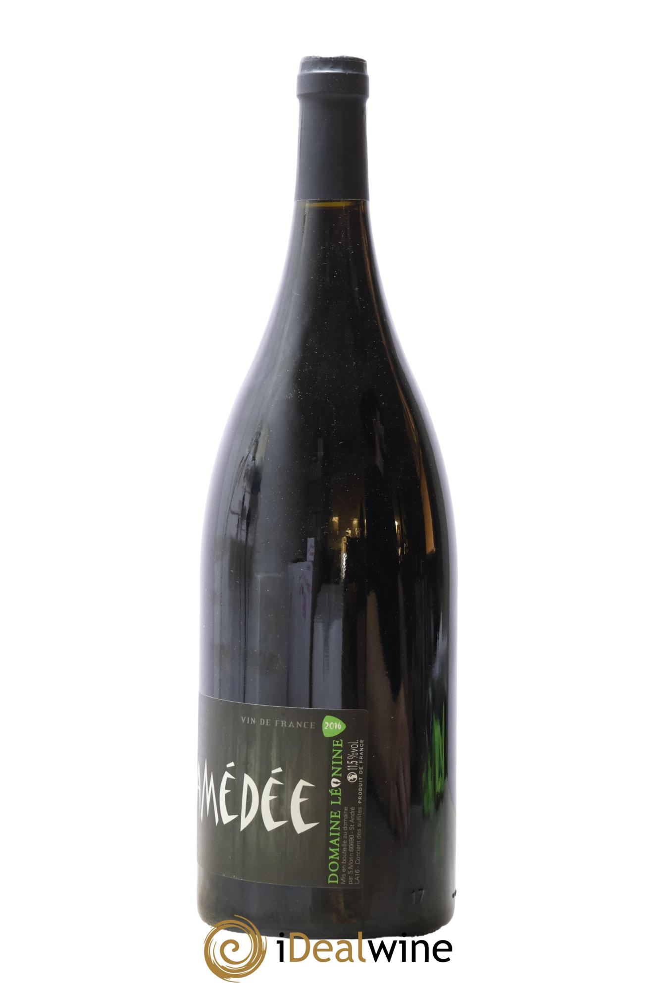 Vin de France Amédée Stéphane Morin Domaine Léonine 2016 - Lot de 1 magnum - 1