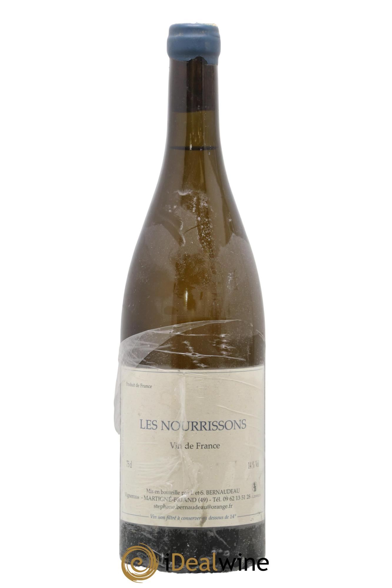 Vin de France Les Nourrissons Stéphane Bernaudeau 2010 - Lot de 1 bouteille - 0