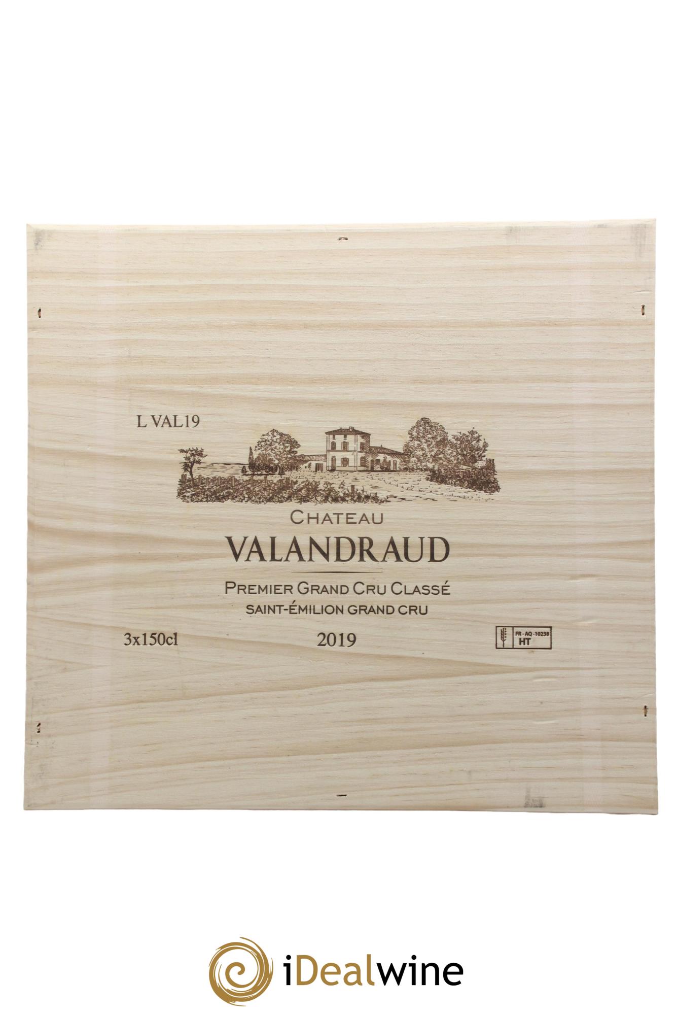 Château de Valandraud 1er Grand Cru Classé B depuis 2012 2019 - Lotto di 3 magnum - 1