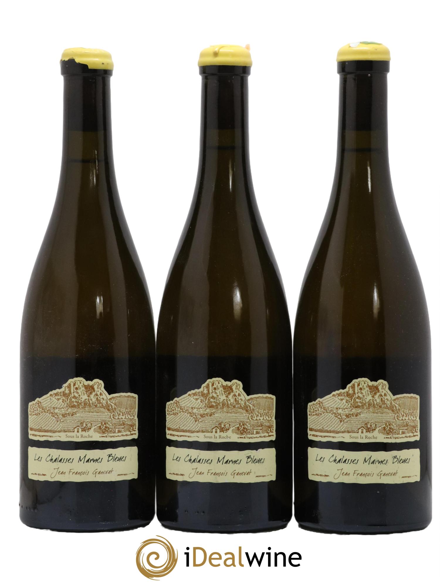Côtes du Jura Les Chalasses Marnes Bleues Jean-François Ganevat (Domaine) 2015 - Lot de 3 bouteilles - 0