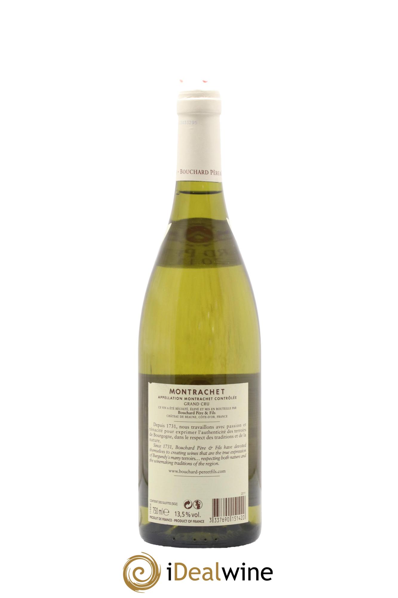 Montrachet Grand Cru Bouchard Père & Fils 2011 - Lot of 1 bottle - 1