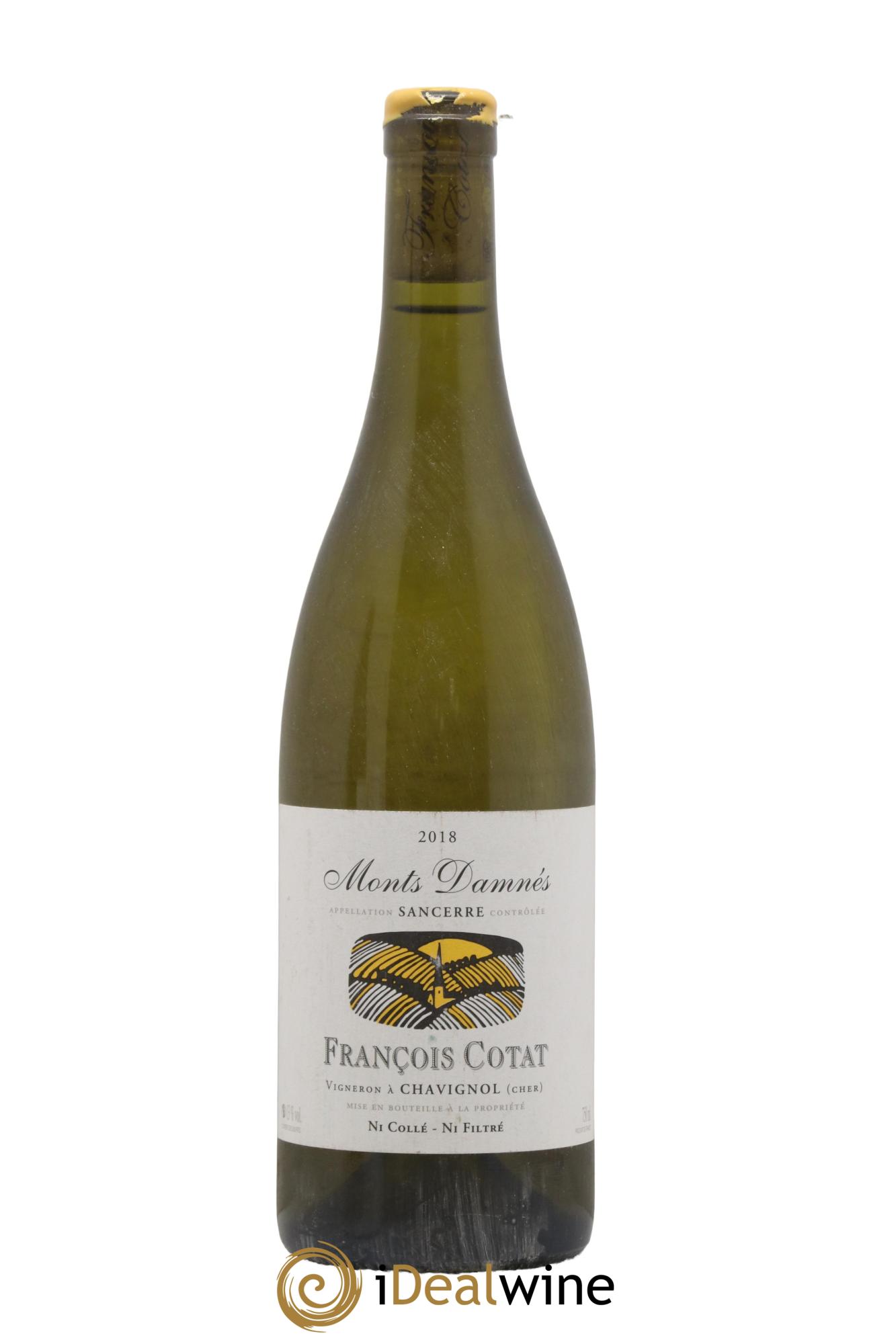 Sancerre Les Monts Damnés François Cotat 2018 - Posten von 1 Flasche - 0