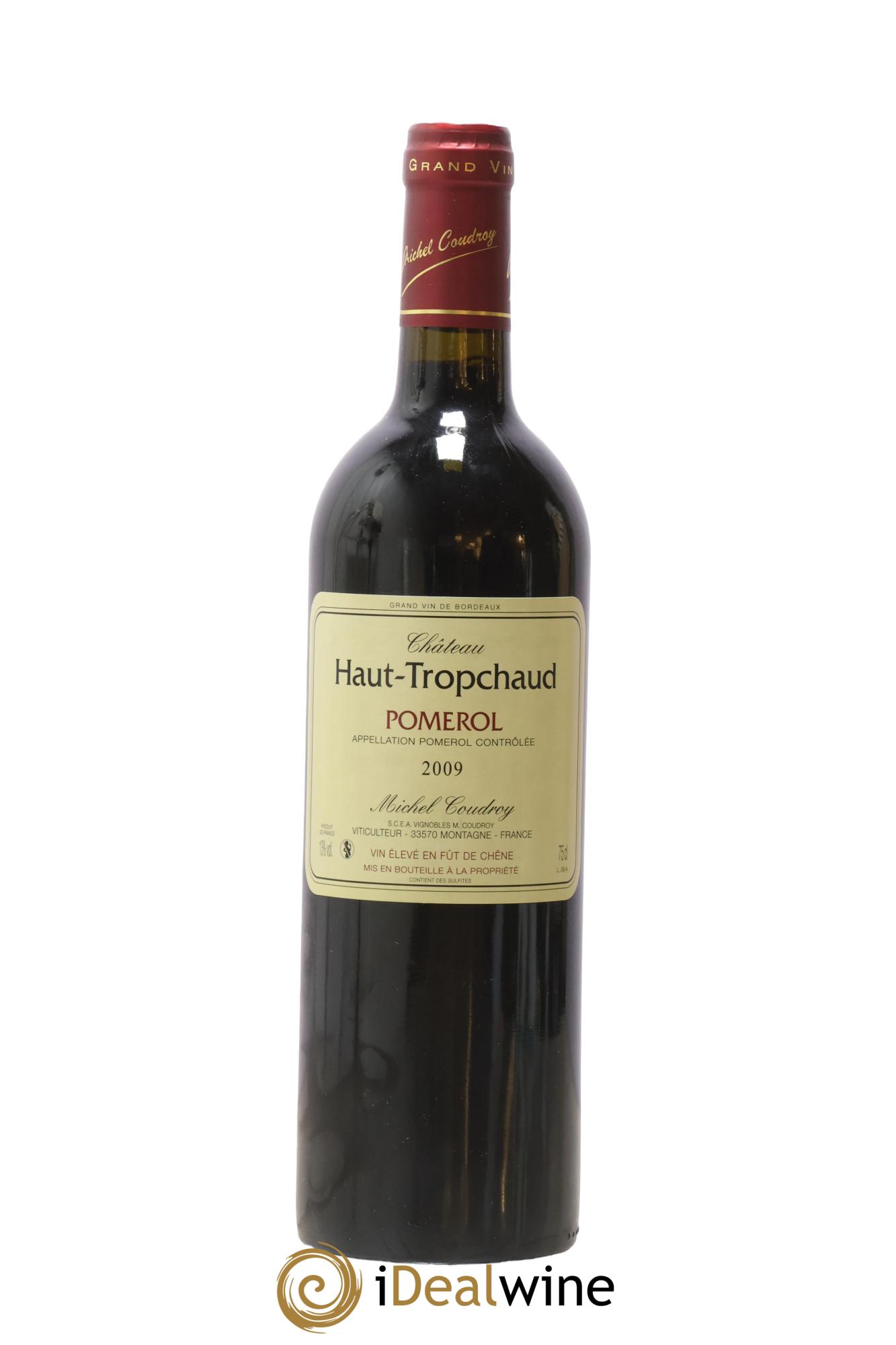 Château Haut Tropchaud 2009 - Lot of 1 bottle - 0