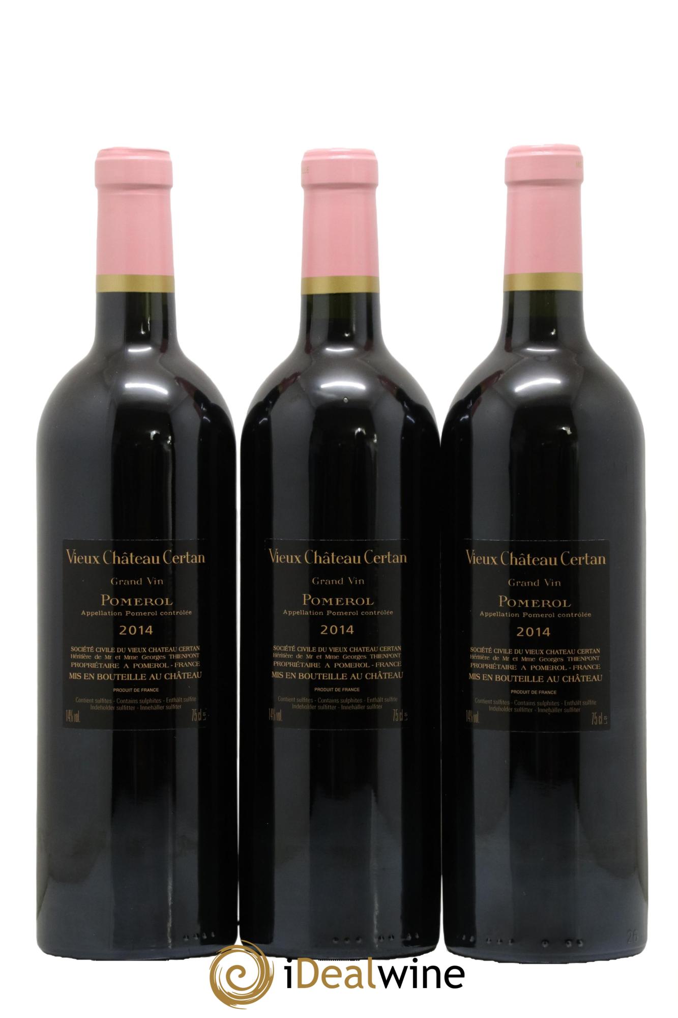 Vieux Château Certan 2014 - Lot of 6 bottles - 4