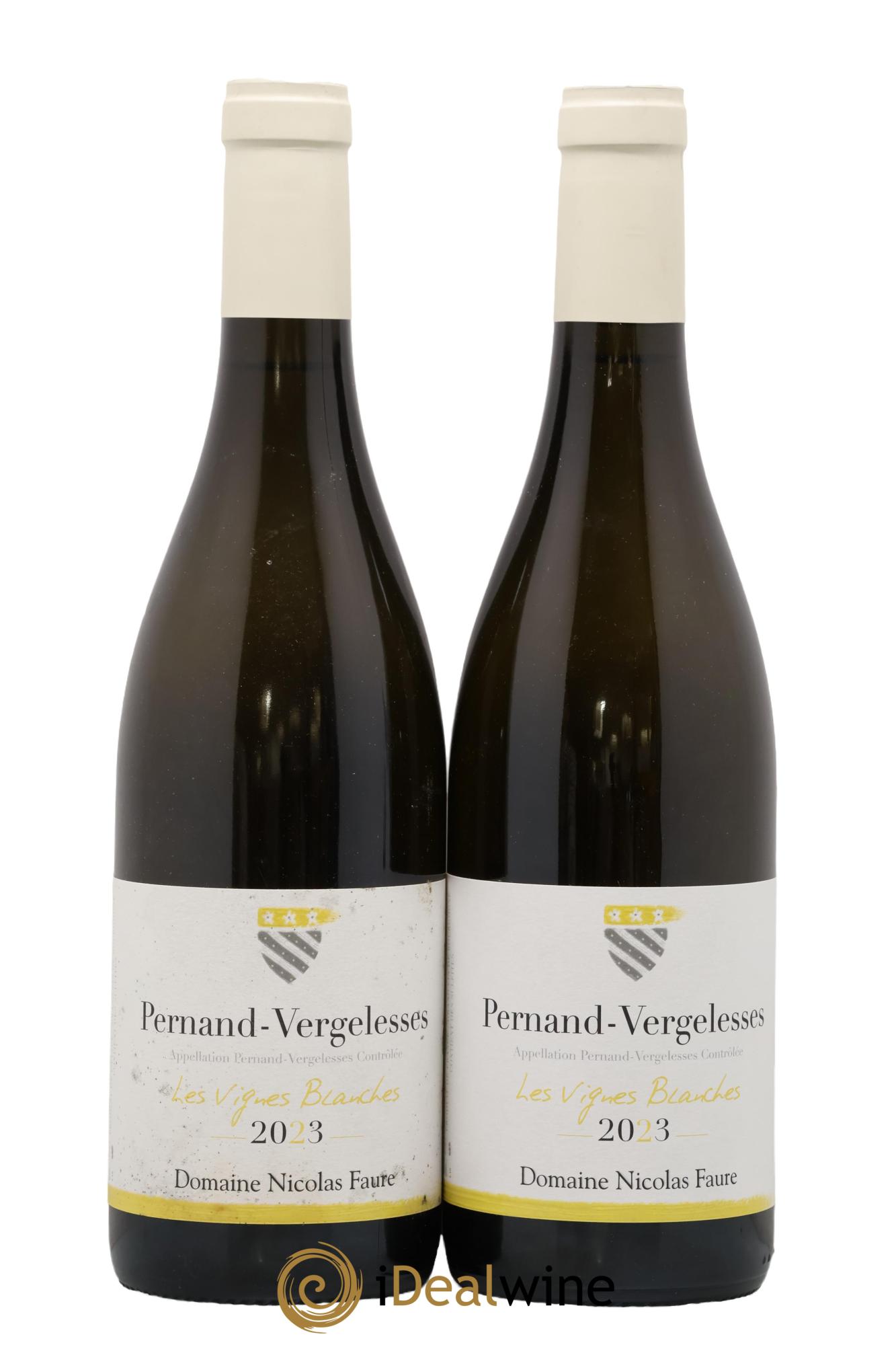 Pernand-Vergelesses Les Vignes Blanches Nicolas Faure 2023 - Lot de 2 bouteilles - 0