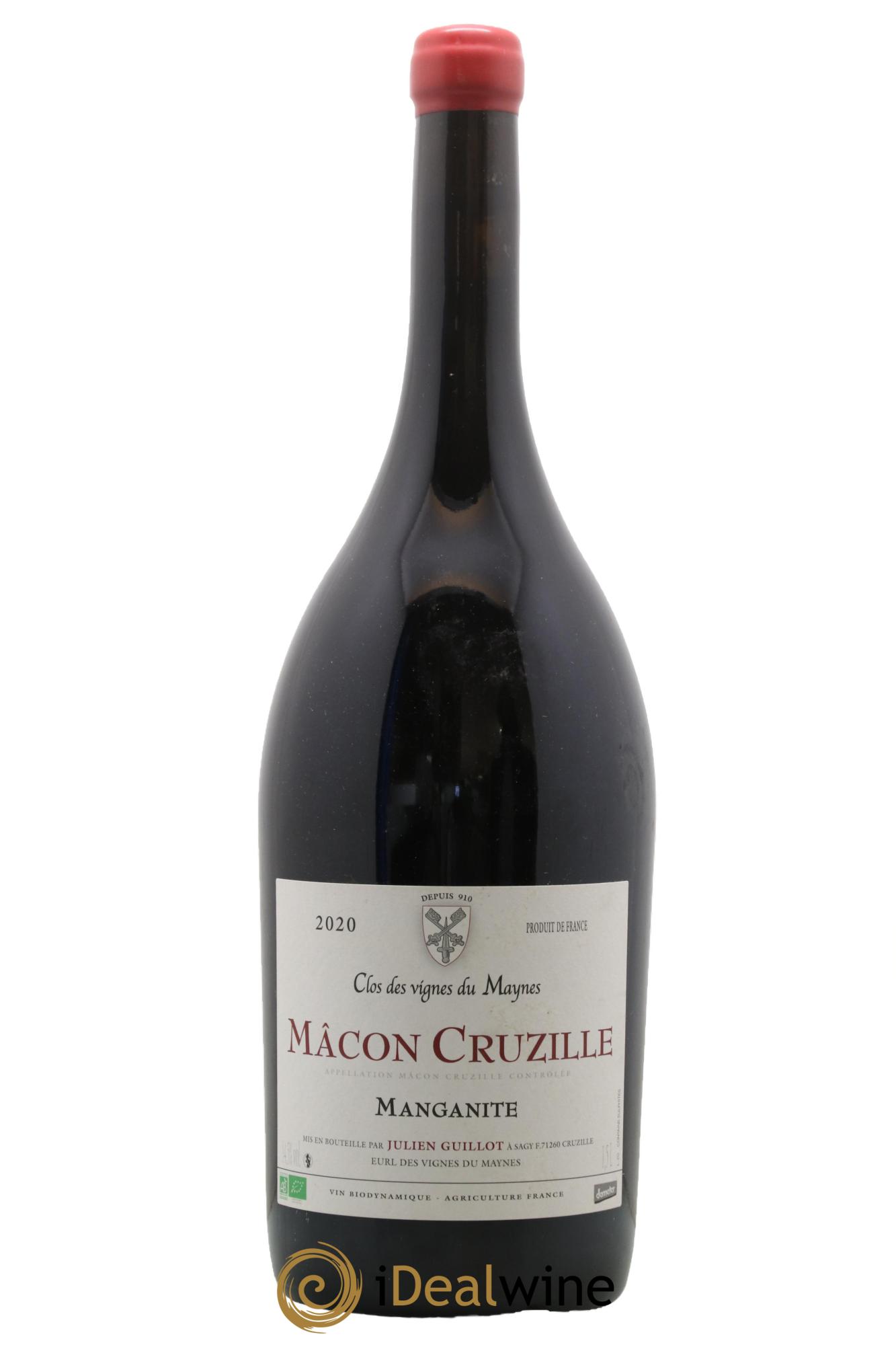 Mâcon-Cruzille Manganite Les Vignes du Maynes 2020 - Lot de 1 magnum - 0
