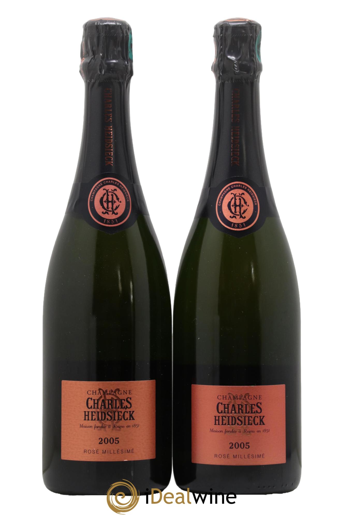 Millésimé Brut Charles Heidsieck 2005 - Lot de 2 bouteilles - 0