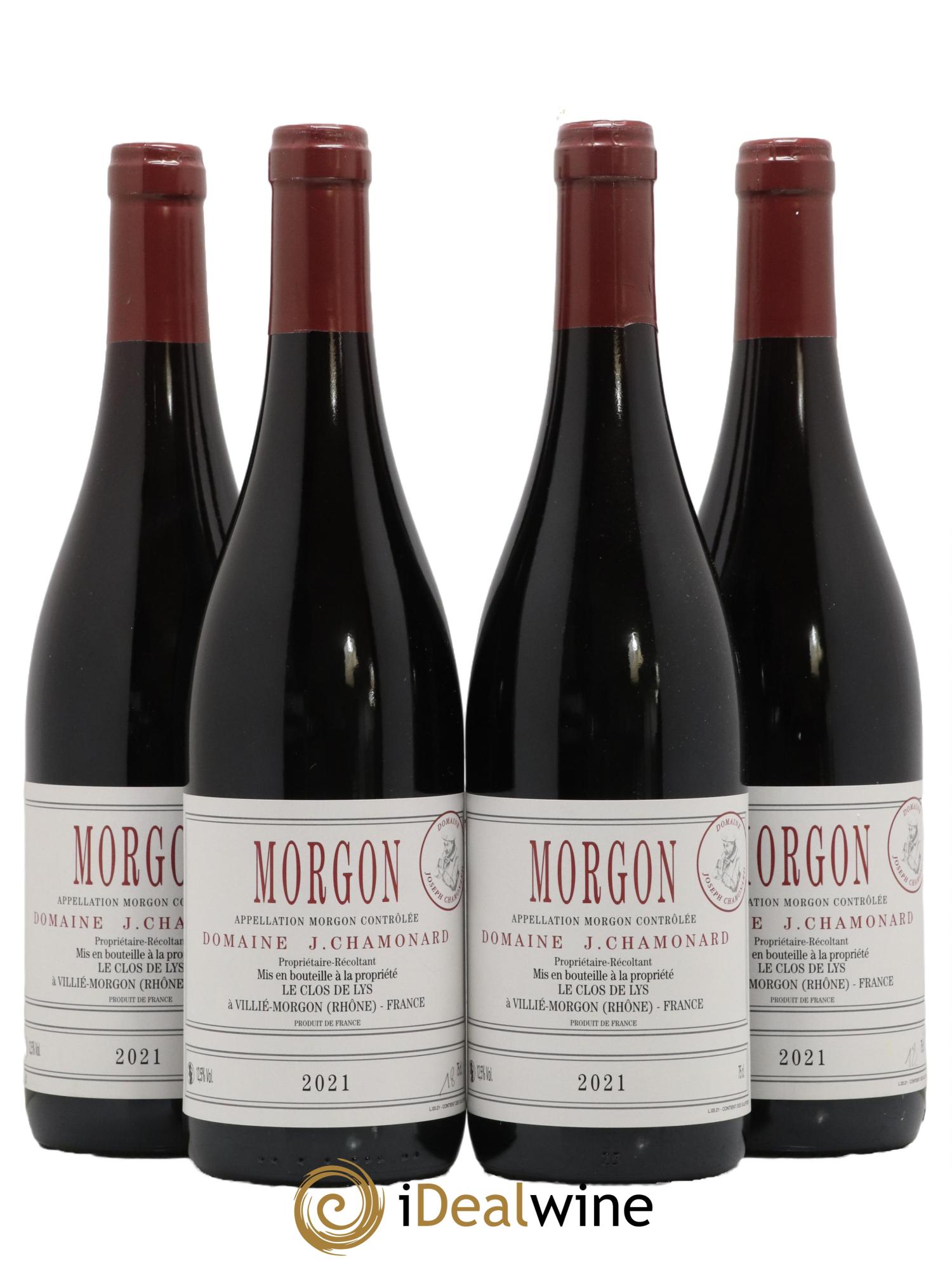 Morgon Joseph Chamonard (Domaine) 2021 - Lot de 4 bouteilles - 0