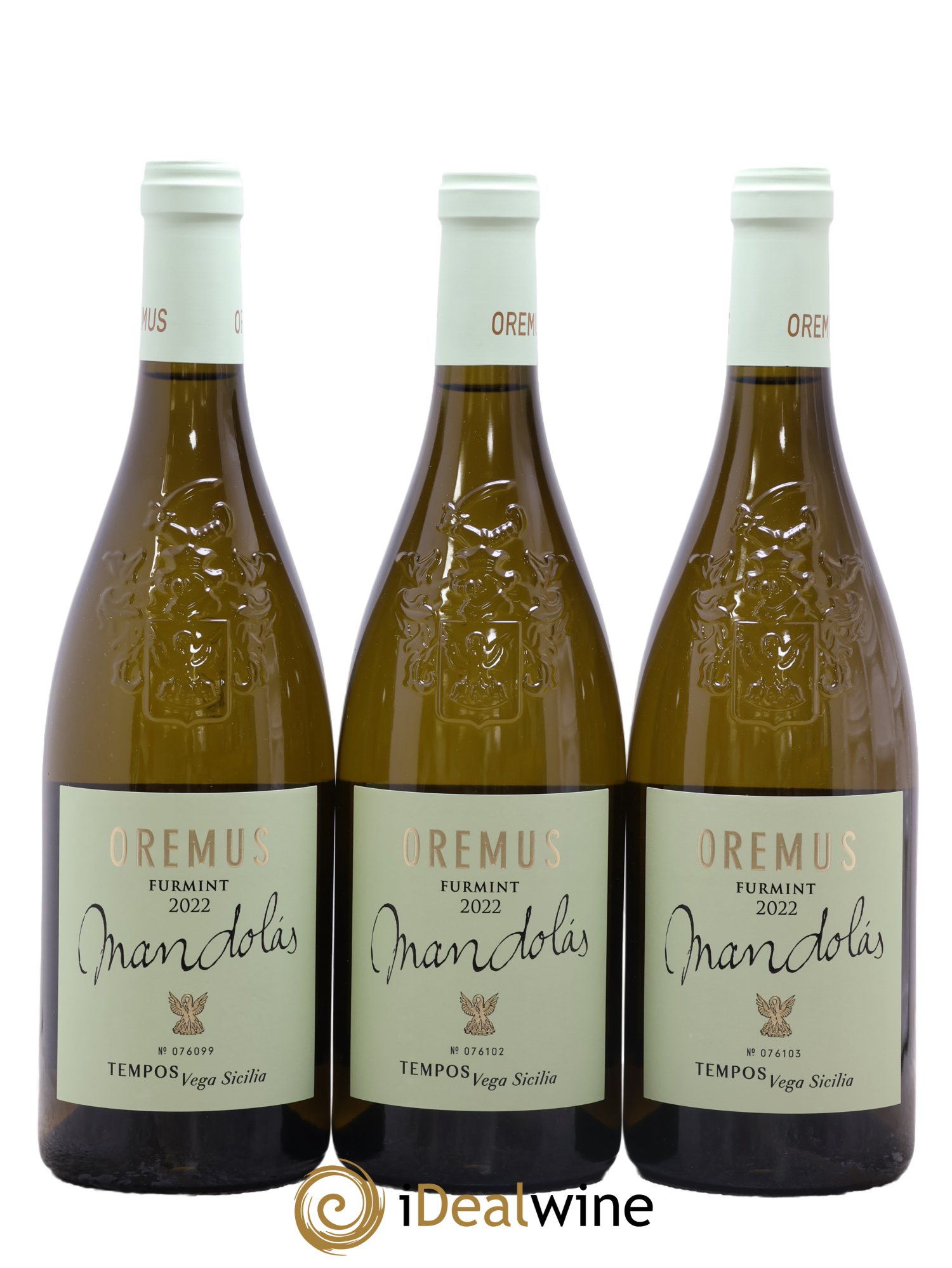 Hongrie Tokaji Furmint Dry Mandolas Oremus 2022 - Lot of 3 bottles - 0