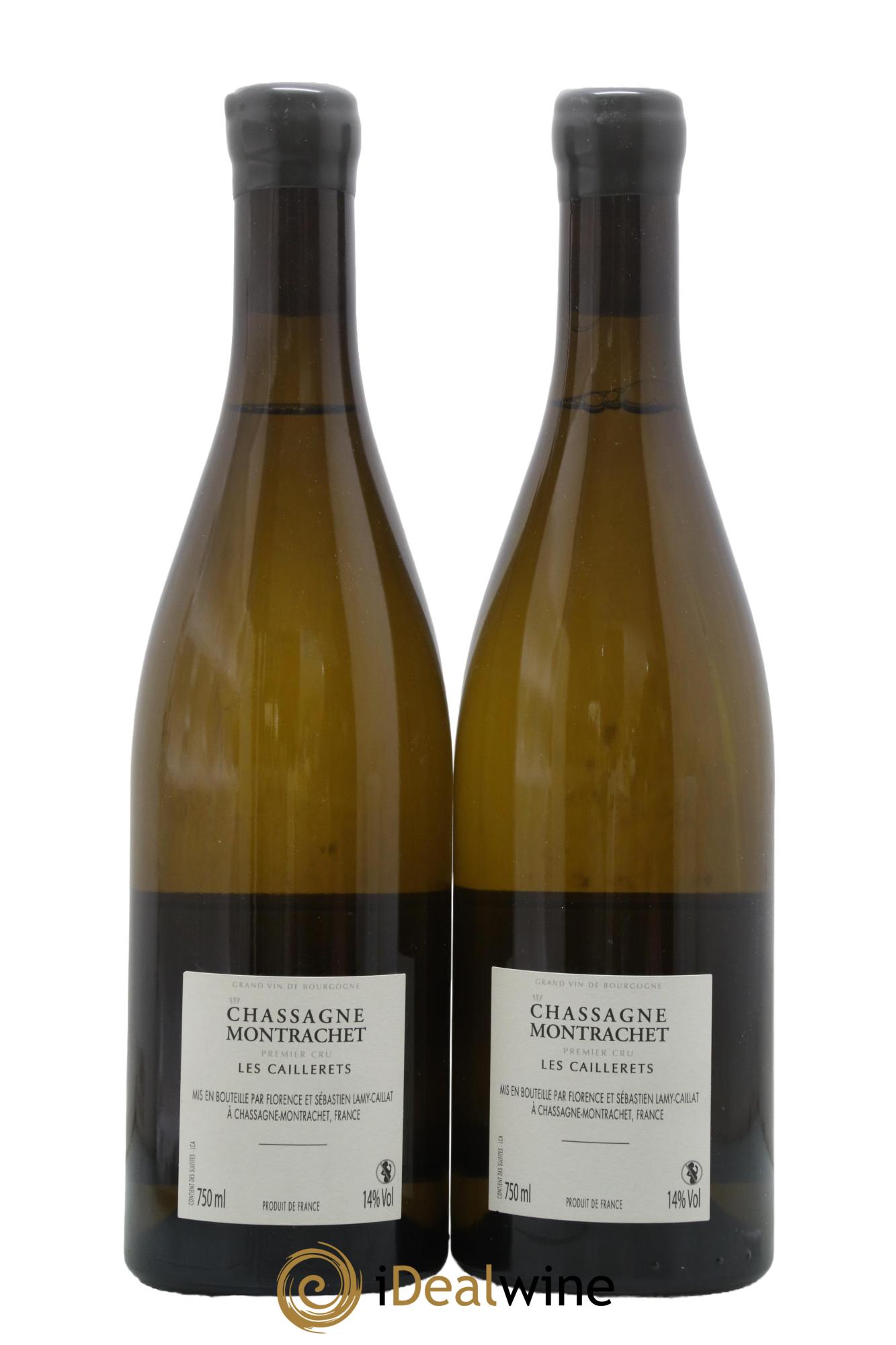 Chassagne-Montrachet 1er Cru Les Caillerets Lamy-Caillat (Domaine)  2019 - Posten von 2 Flaschen - 1