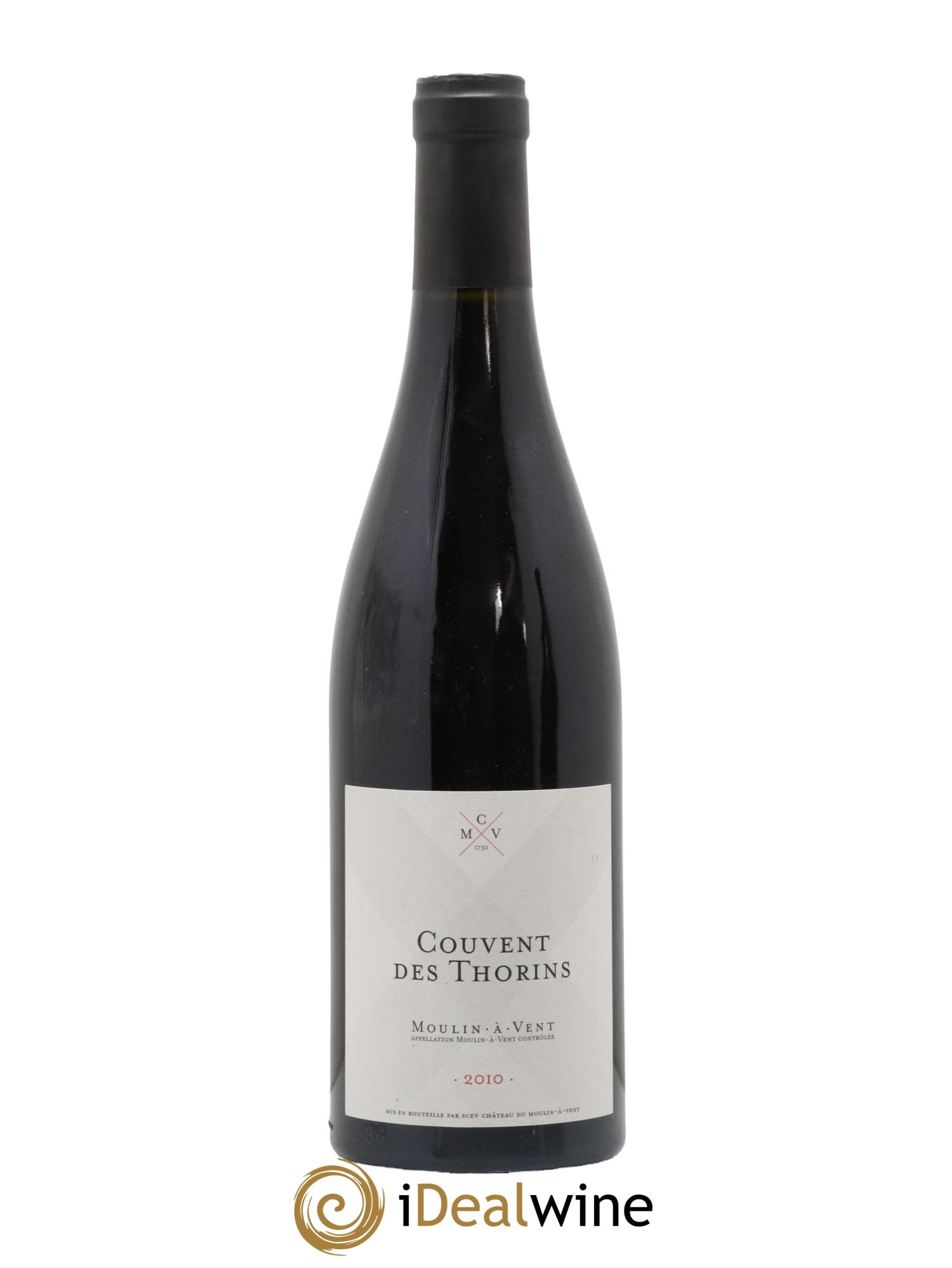 Moulin-à-Vent Couvent des Thorins Château du Moulin à Vent 2010 - Lot de 1 bouteille - 0