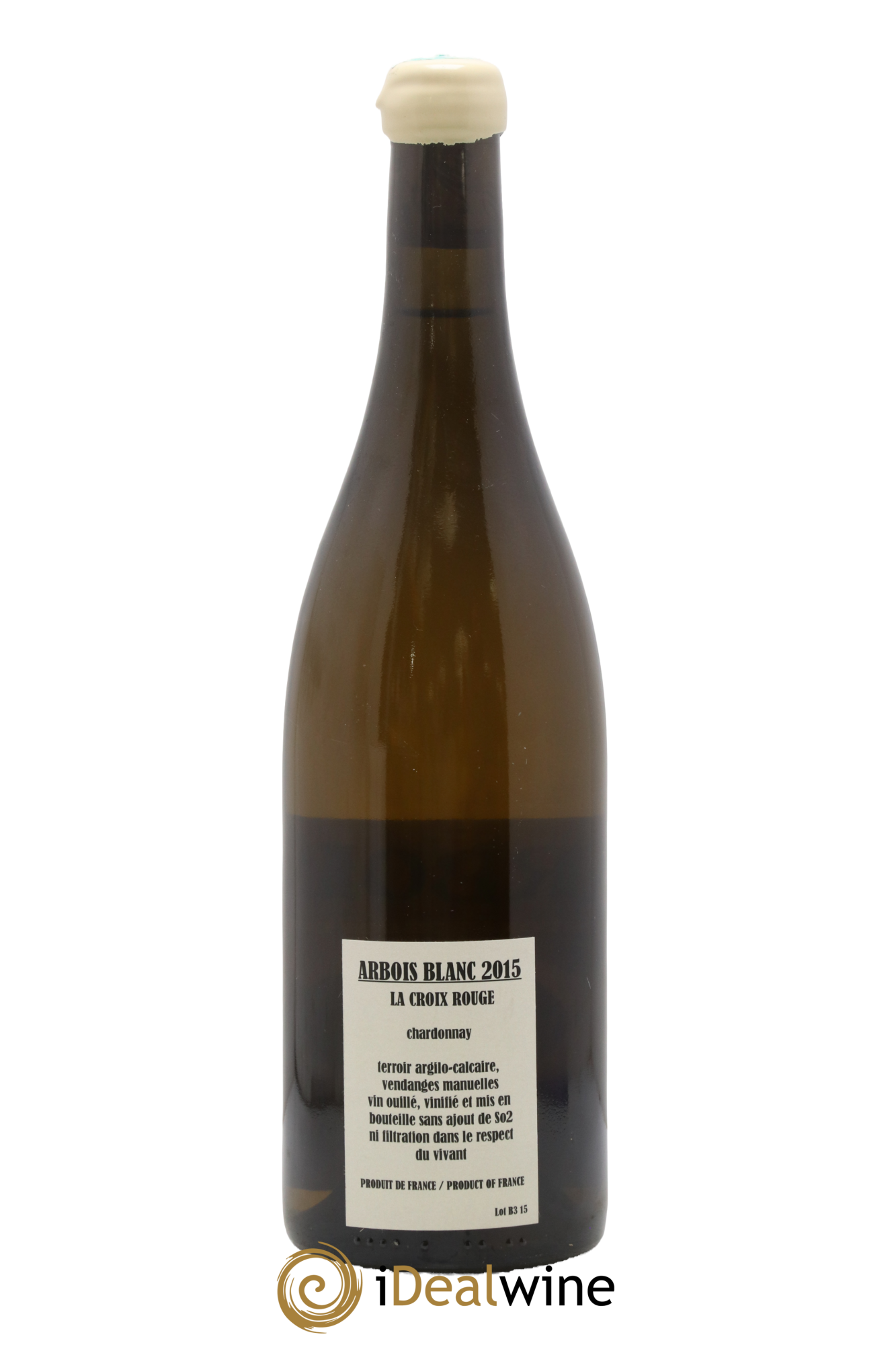 Arbois Chardonnay La Croix Rouge Adeline Houillon & Renaud Bruyère 2015 - Posten von 1 Flasche - 1