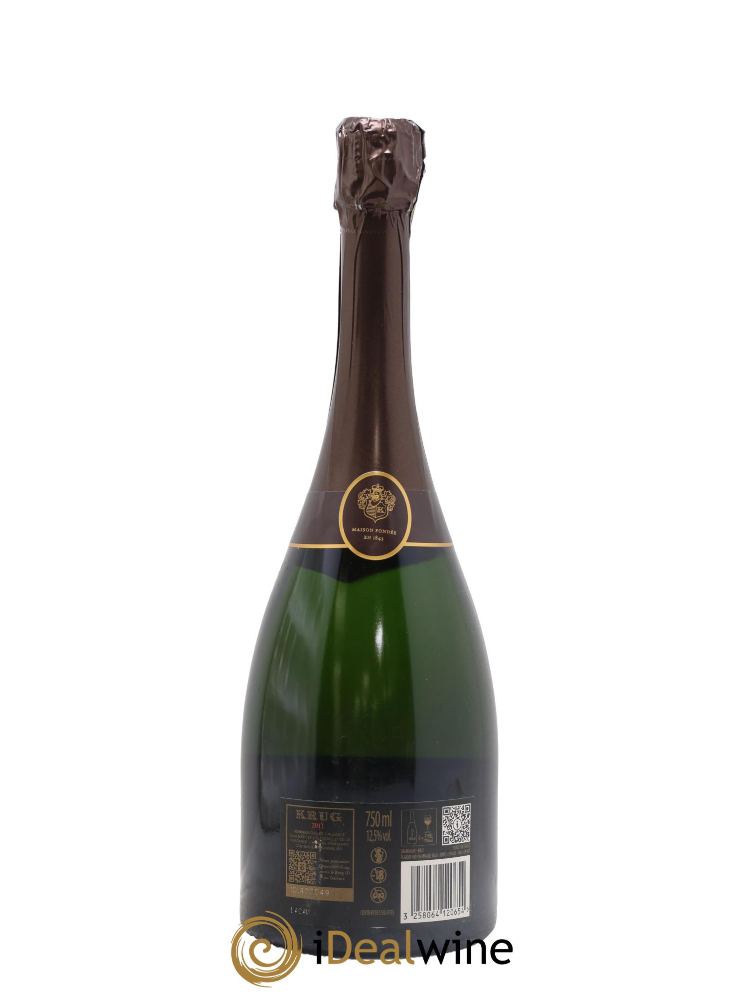 Vintage Krug 2011 - Lotto di 1 bottiglia - 1