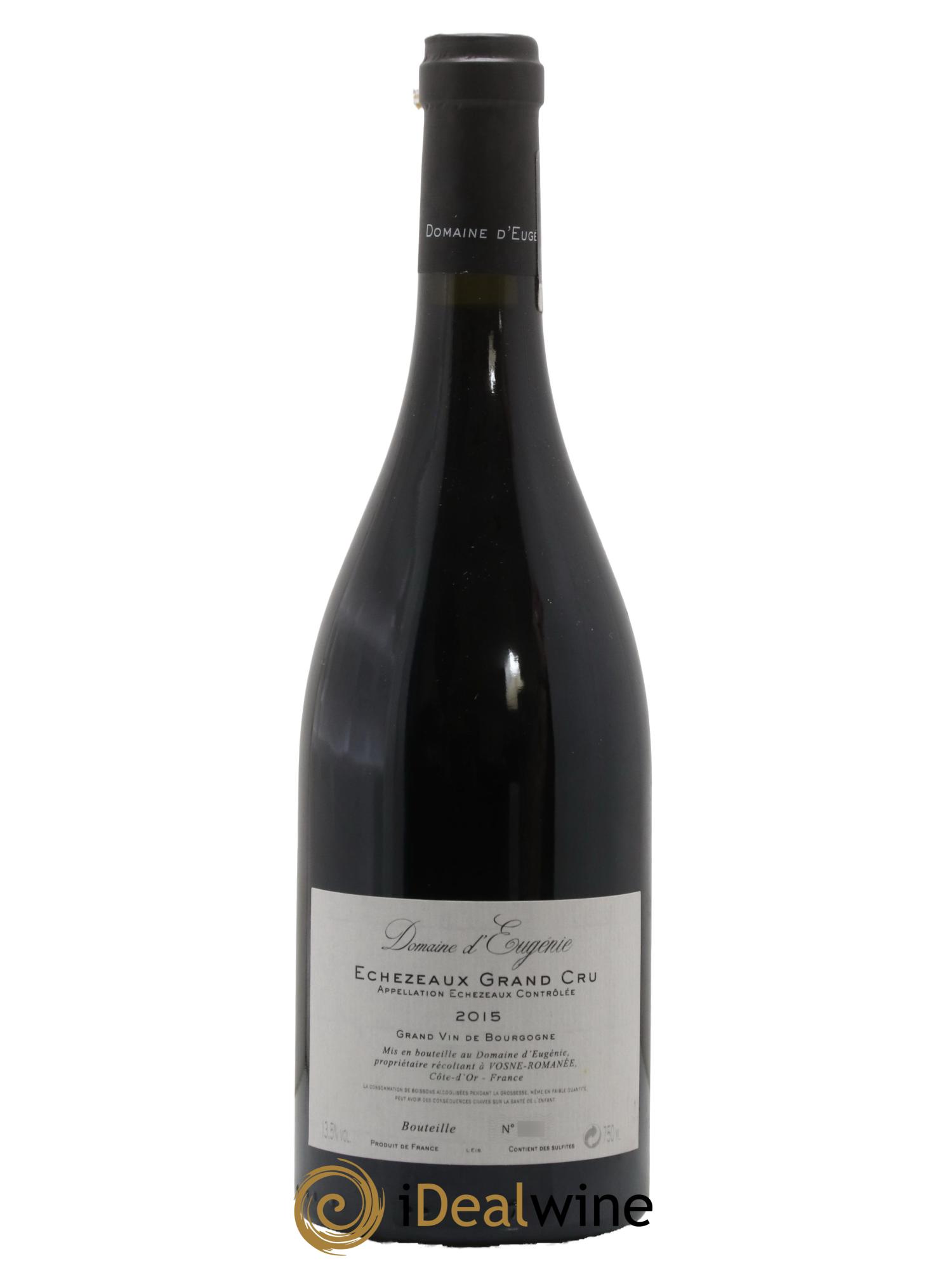 Echezeaux Grand Cru René Engel - Eugénie (Domaine) 2015 - Lot de 1 bouteille - 1