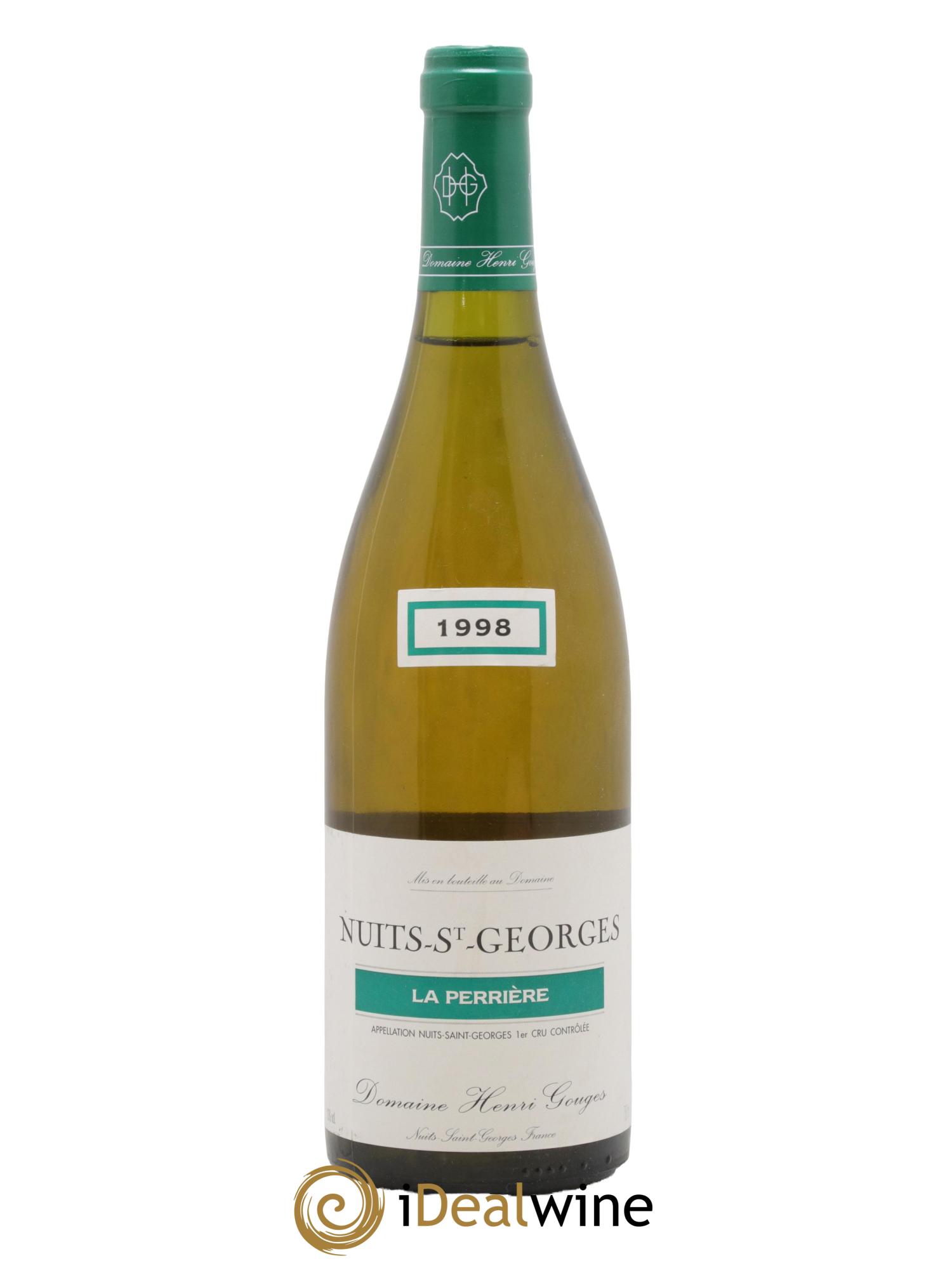 Nuits-Saint-Georges 1er Cru La Perrière Henri Gouges 1998 - Lot of 1 bottle - 0