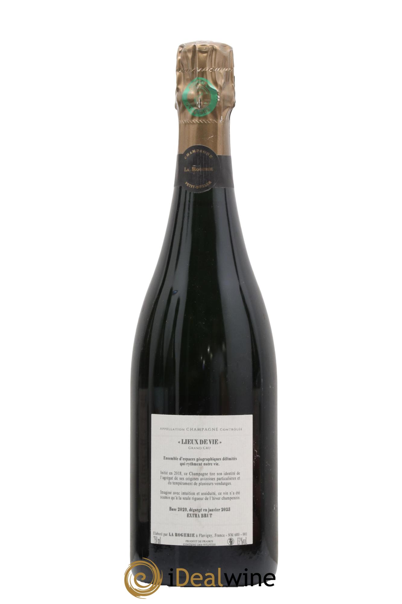 Blanc de Blancs Lieux de Vie N°2 La Rogerie - Lotto di 1 bottiglia - 1