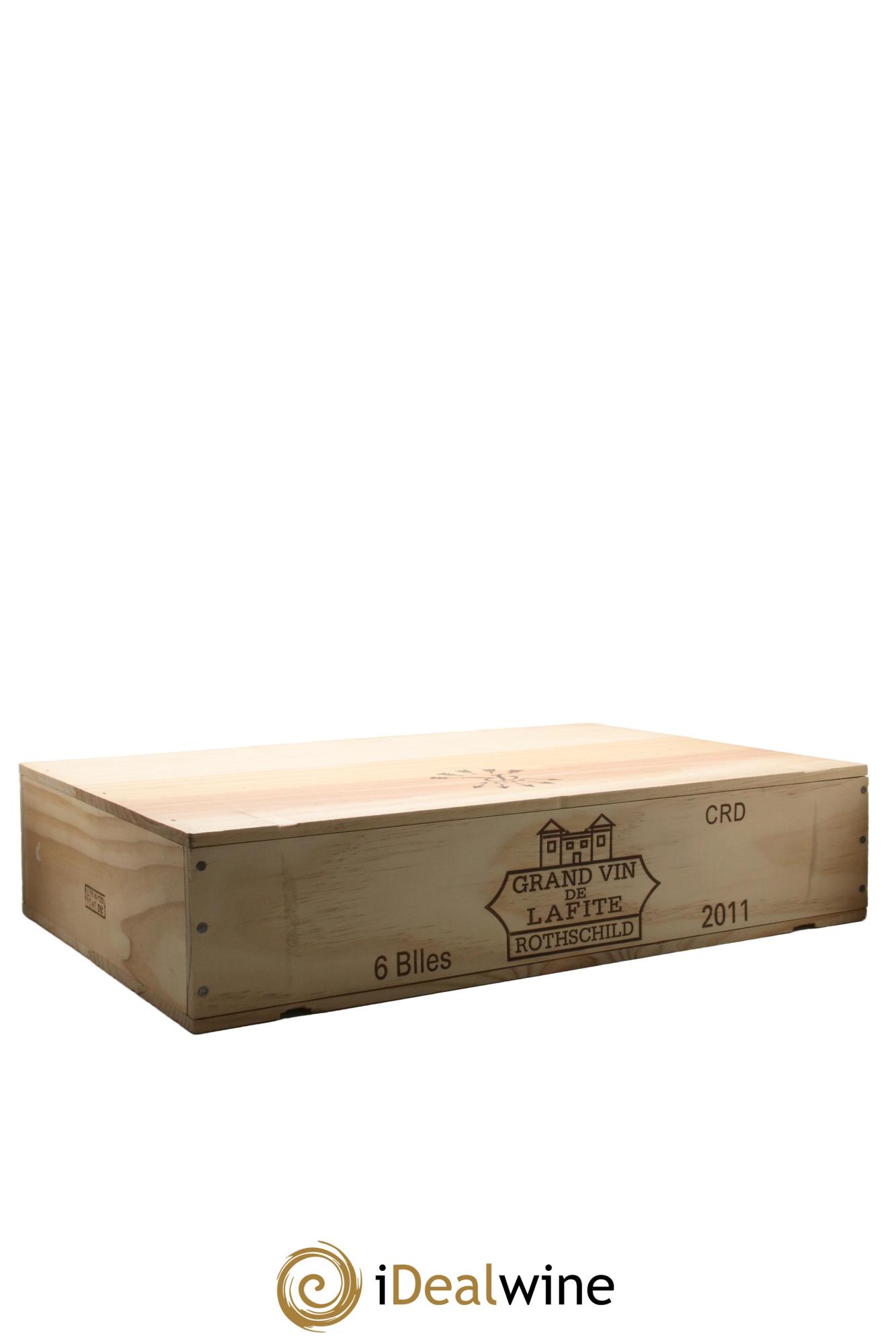 Château Lafite Rothschild 1er Grand Cru Classé 2011 - Lot de 6 bouteilles - 6