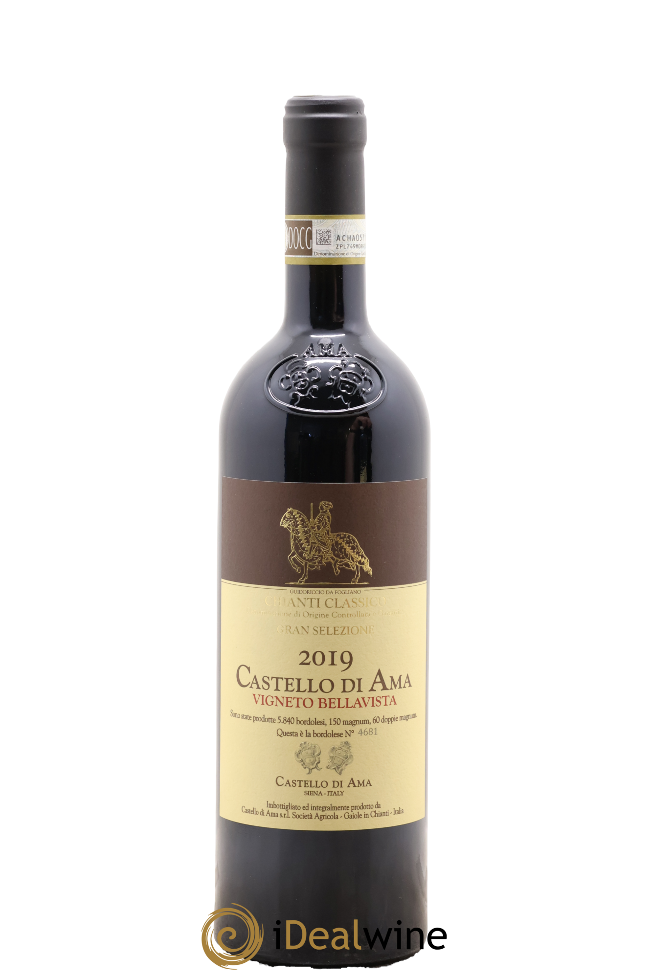 Chianti Classico DOCG Gran Selezione Vigneto Bellavista Castello di Ama 2019 - Lot de 1 bouteille - 0