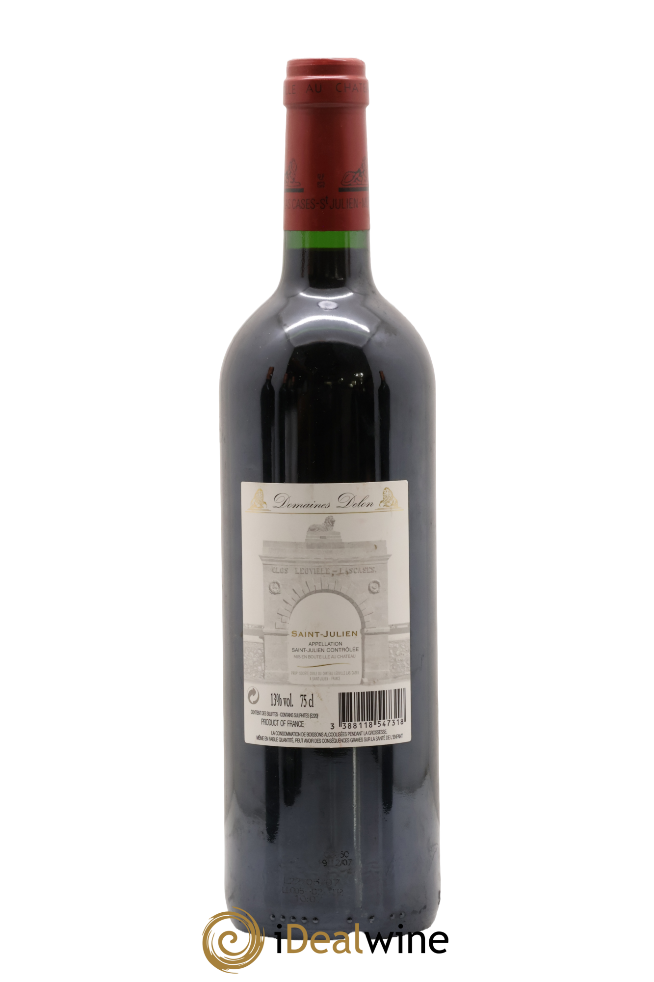 Château Léoville Las Cases 2ème Grand Cru Classé 2005 - Lot of 1 bottle - 1