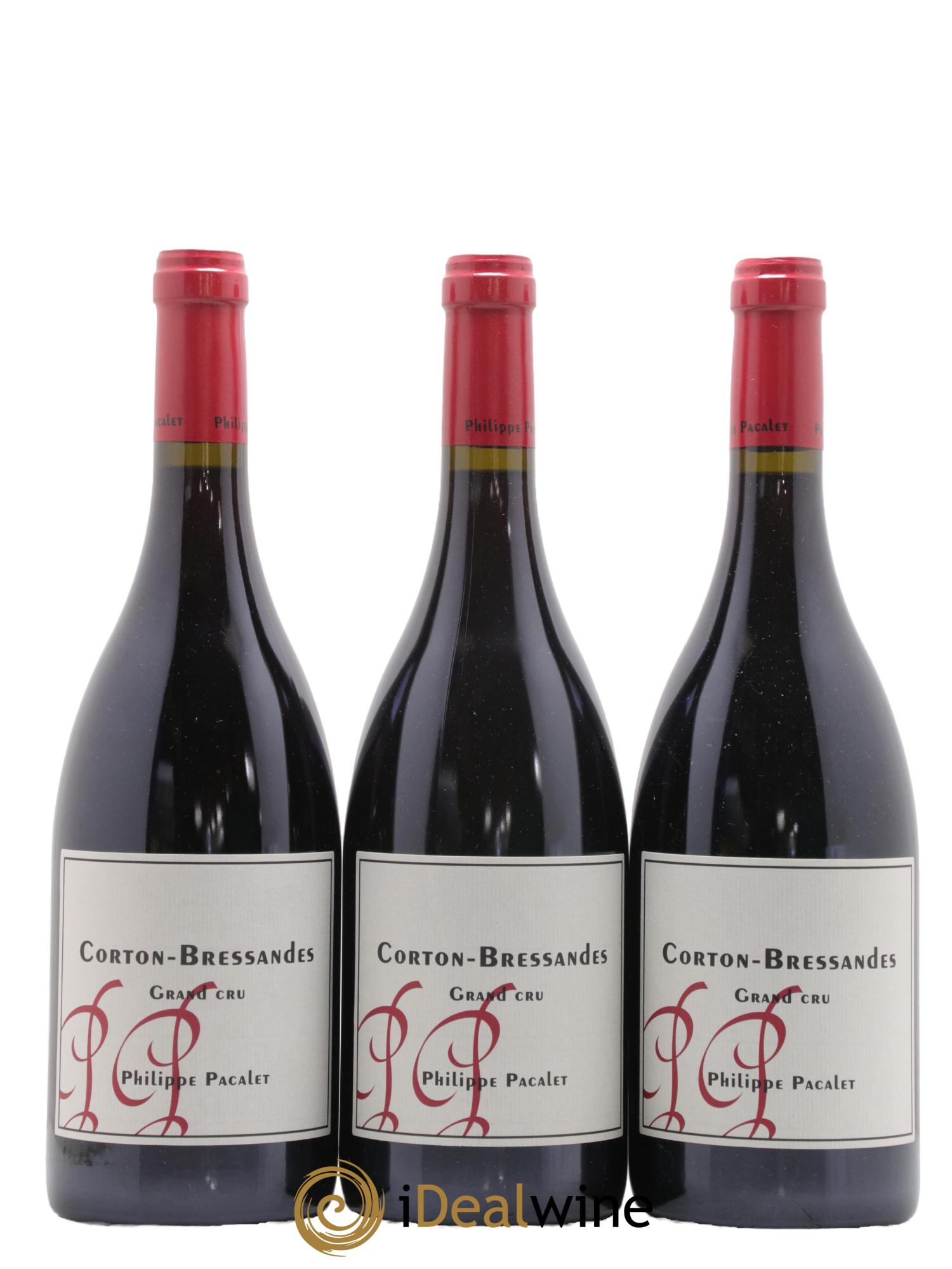 Corton Grand Cru Bressandes Philippe Pacalet 2017 - Lot de 3 bouteilles - 0
