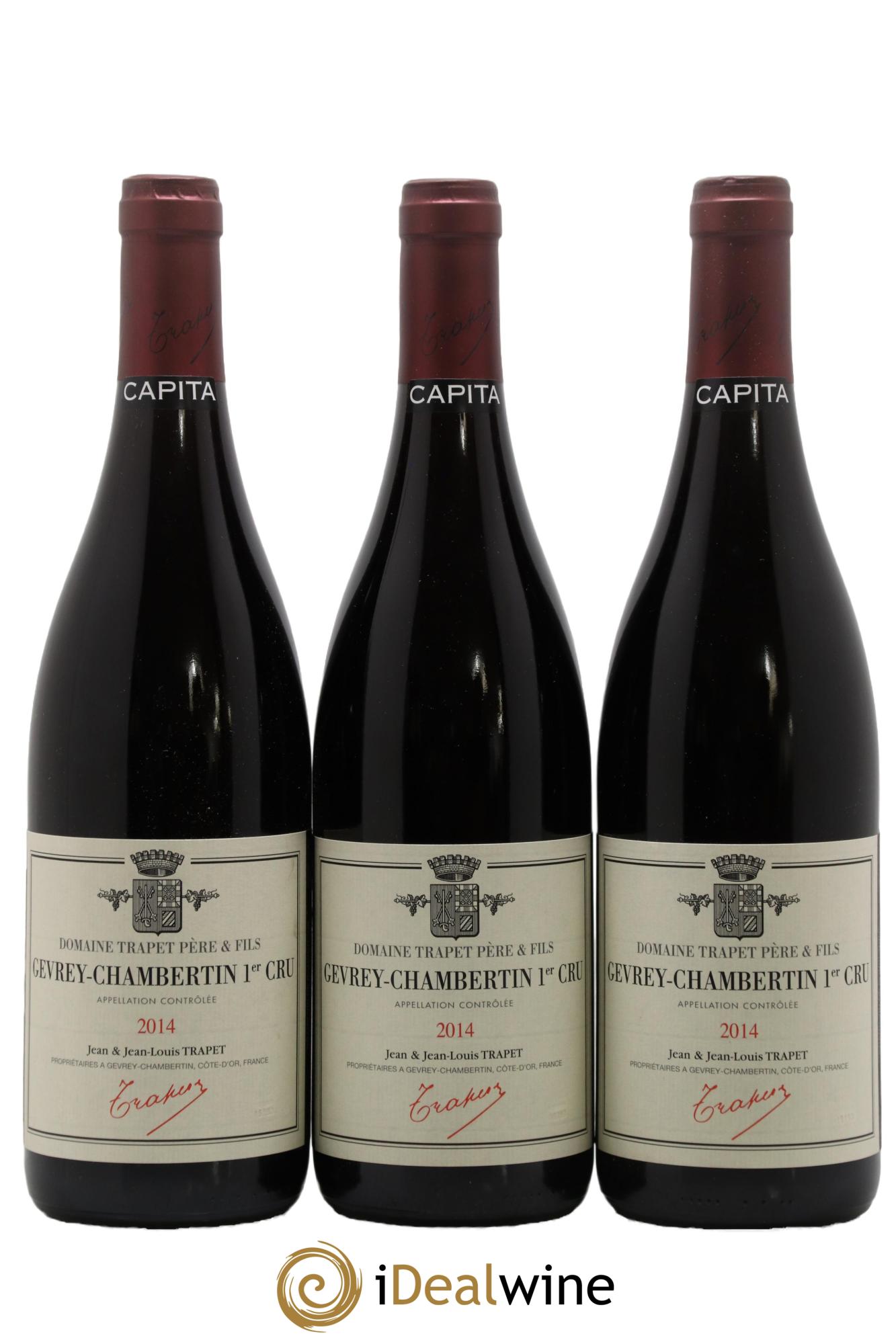 Gevrey-Chambertin 1er Cru Capita Domaine Trapet 2014 - Posten von 3 Flaschen - 0