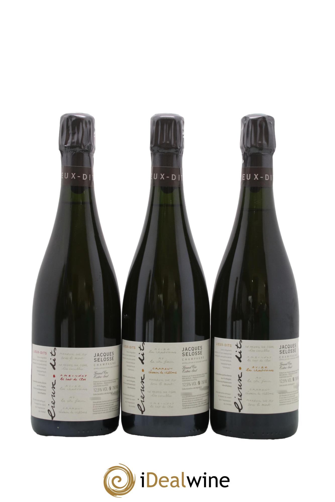 Caisse Collection Lieux-dits Jacques Selosse - Lot of 6 bottles - 2