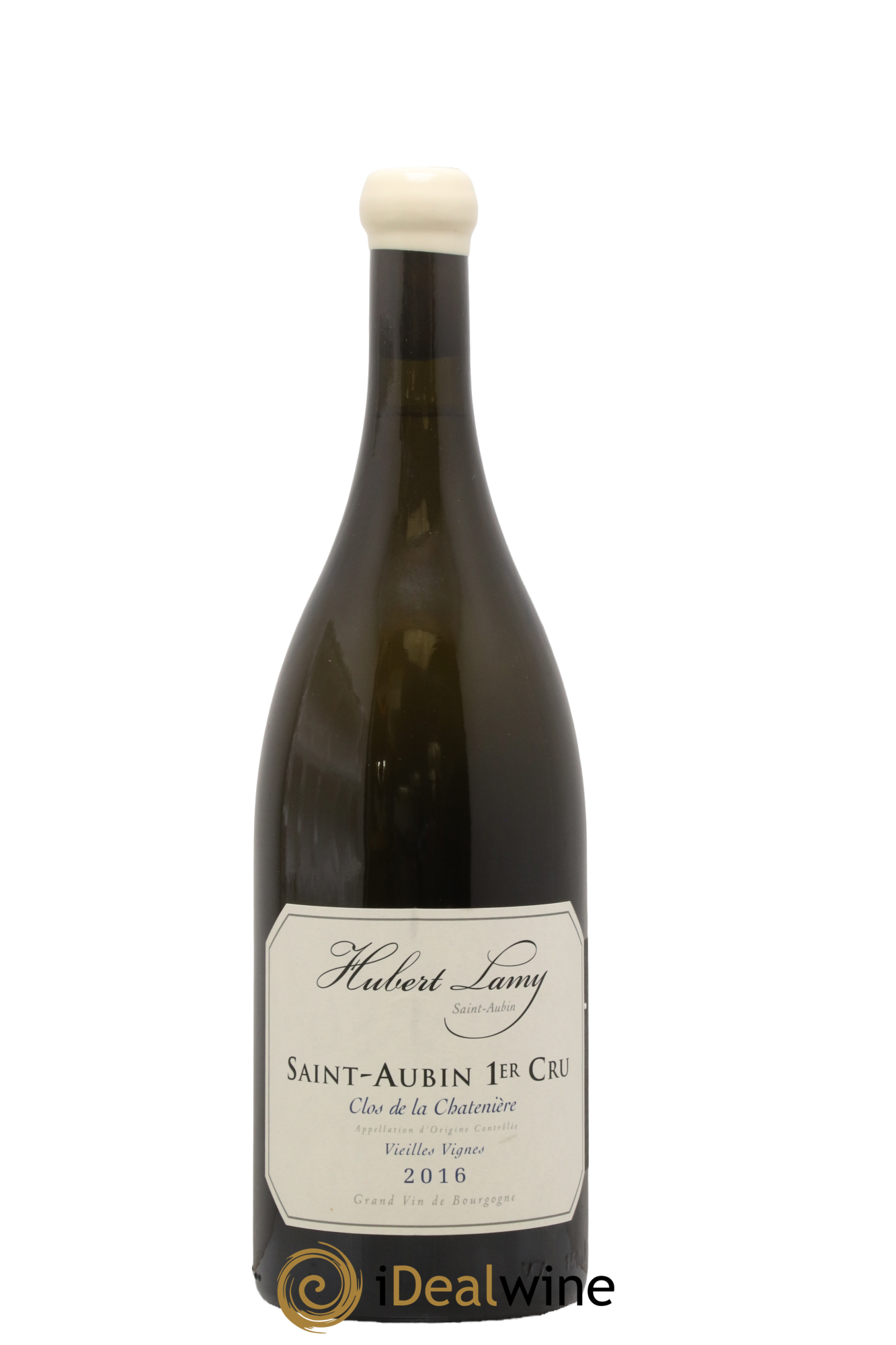 Saint-Aubin 1er Cru Clos de la Chatenière Vieilles Vignes Hubert Lamy 2016 - Lot de 1 magnum - 0