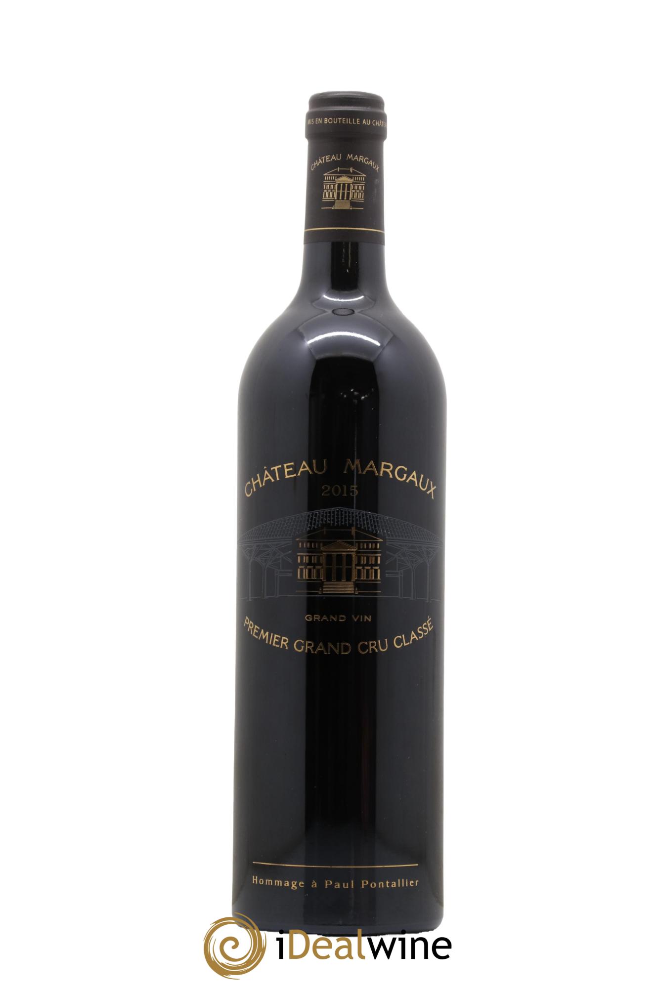 Château Margaux 1er Grand Cru Classé 2015 - Lot de 1 bouteille - 0