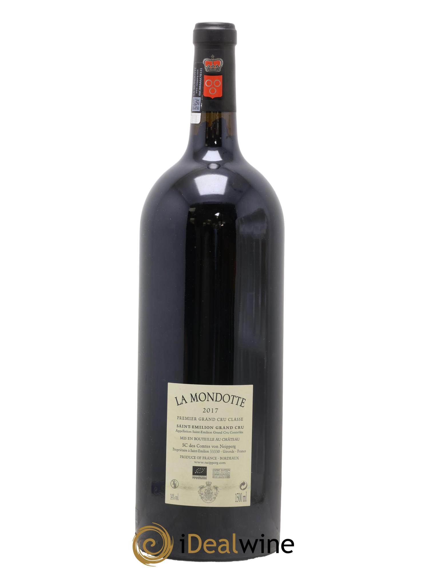 La Mondotte 1er Grand Cru Classé B depuis 2012 2017 - Lotto di 1 magnum - 1